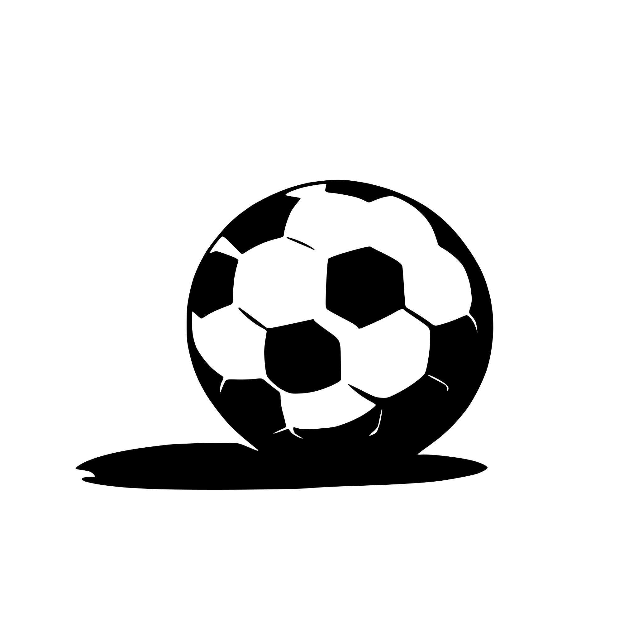 AI-generated SVG of 'football'