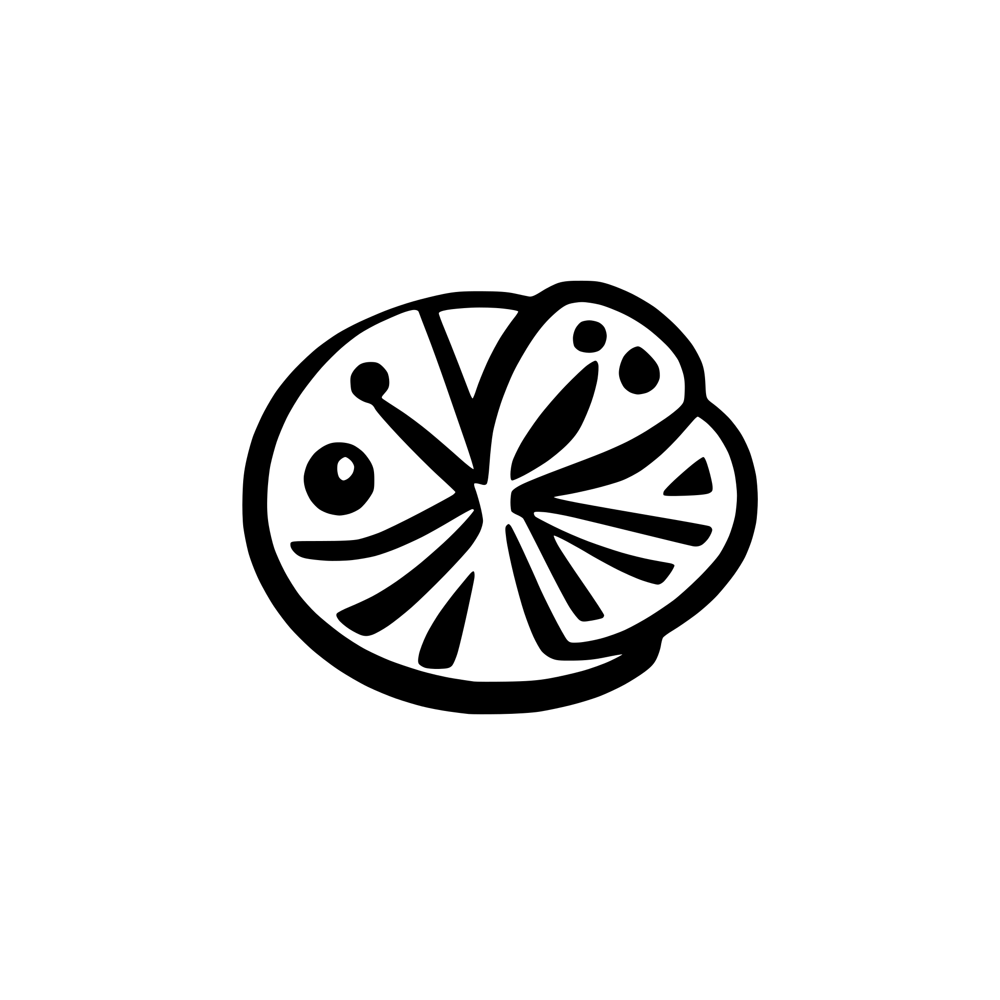 AI-generated SVG of a web camera taking photos of butterfly