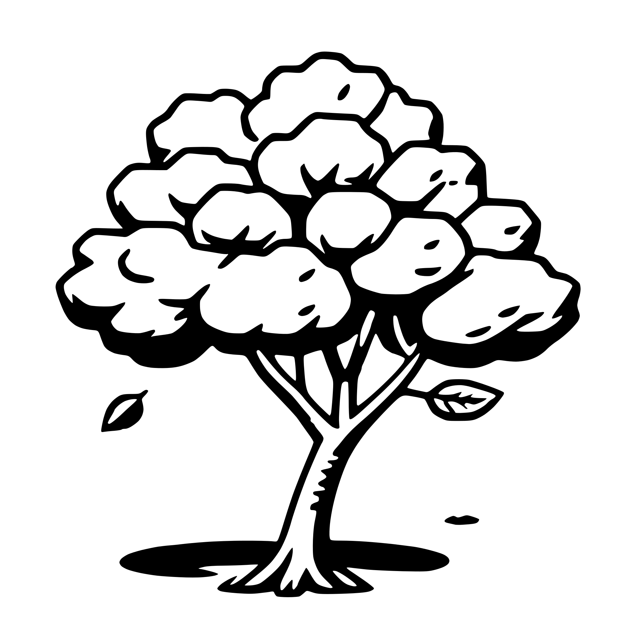 AI-generated SVG of 'cherry tree'