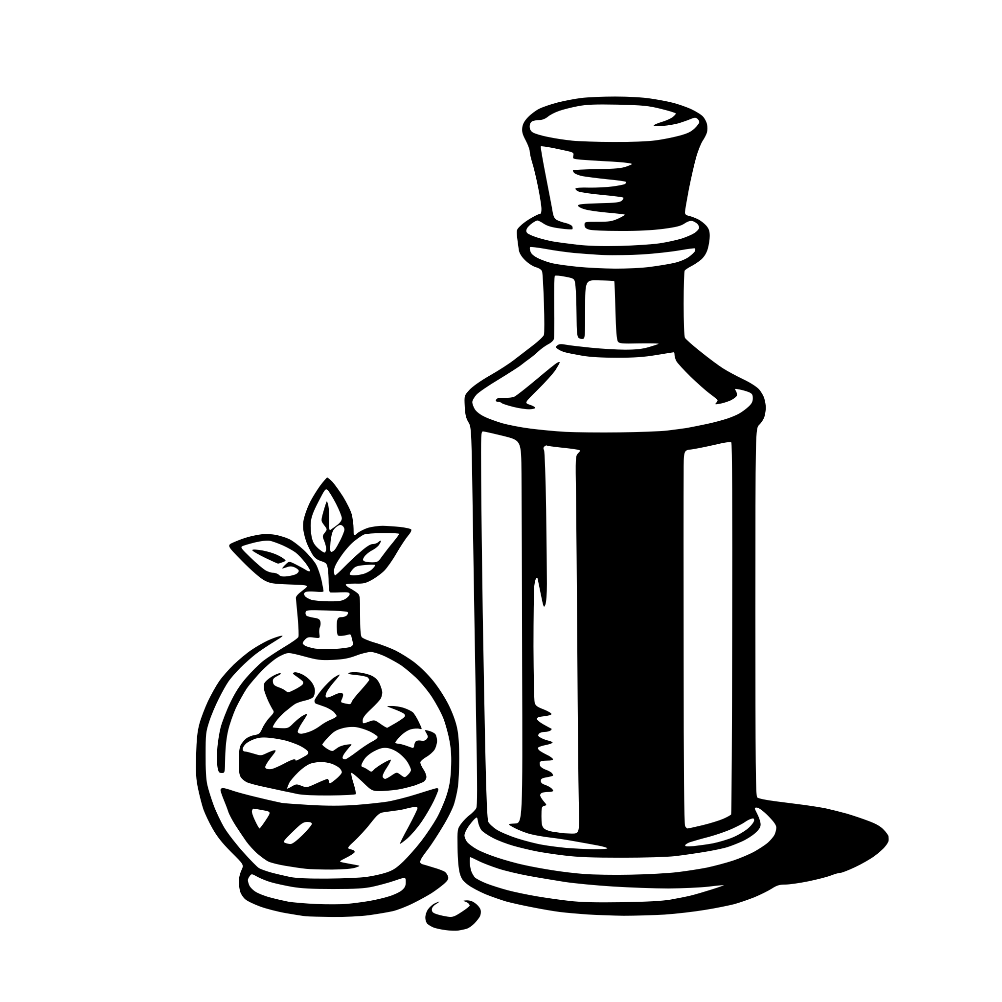 AI-generated SVG of 'vial'