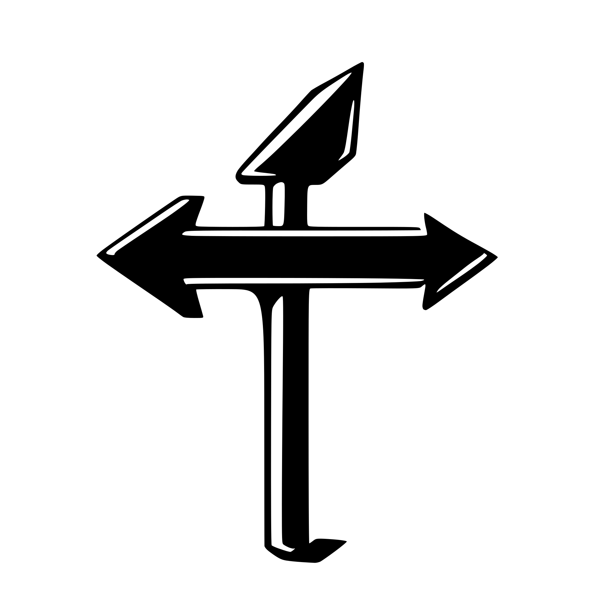 AI-generated SVG of a front arrow facing like pointing
