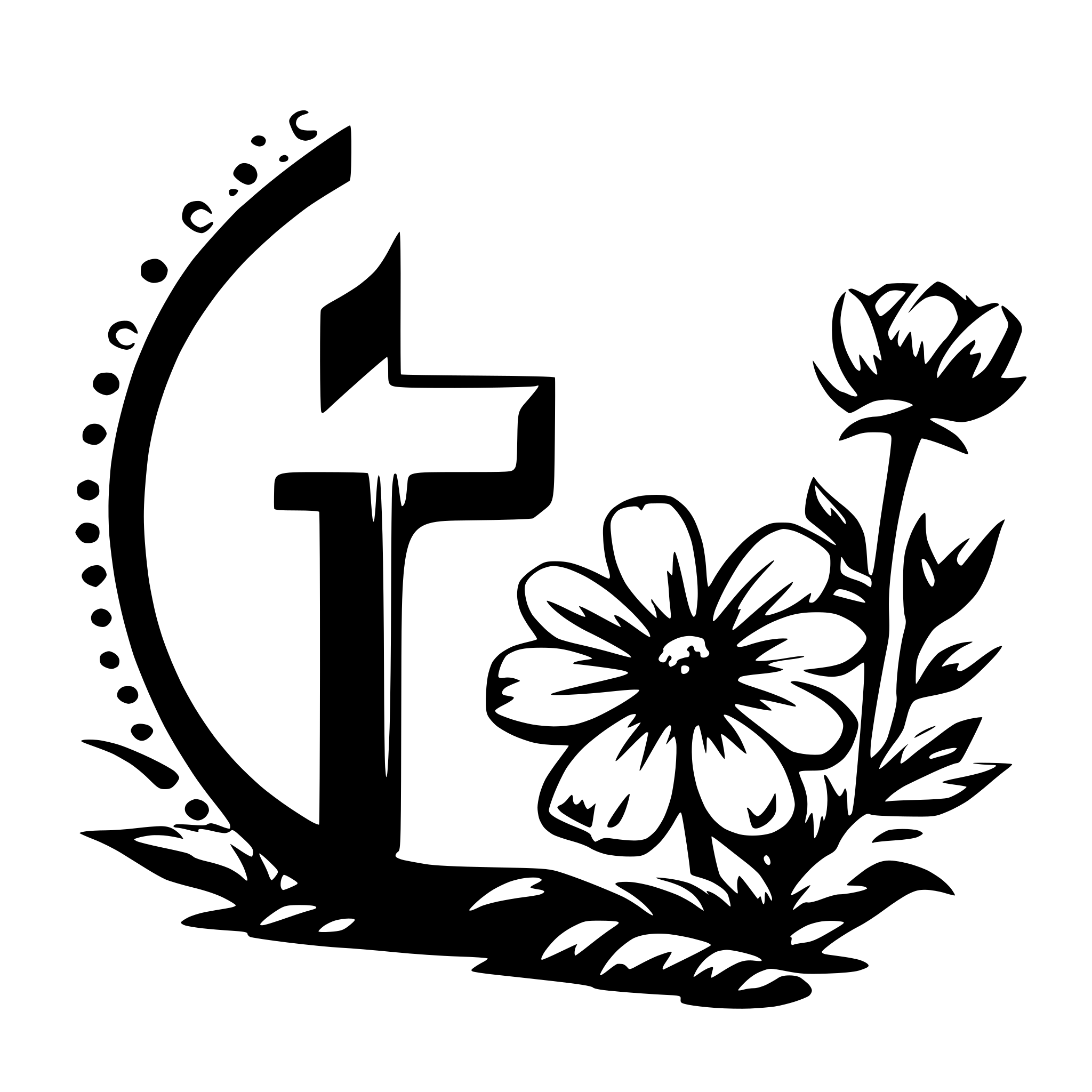 AI-generated SVG of a The text is AI-generated SVG of a The text is