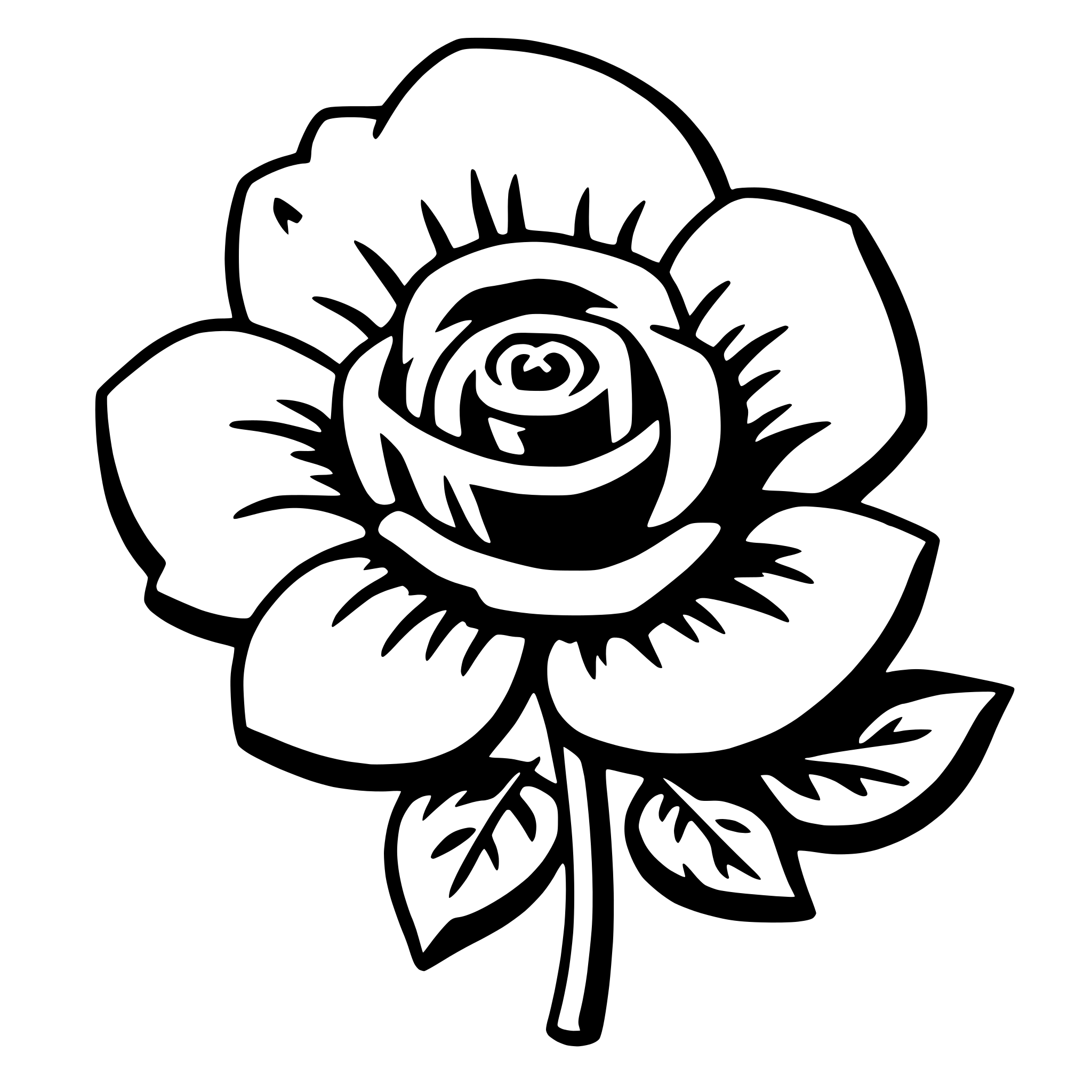 AI-generated SVG of 'brooch'