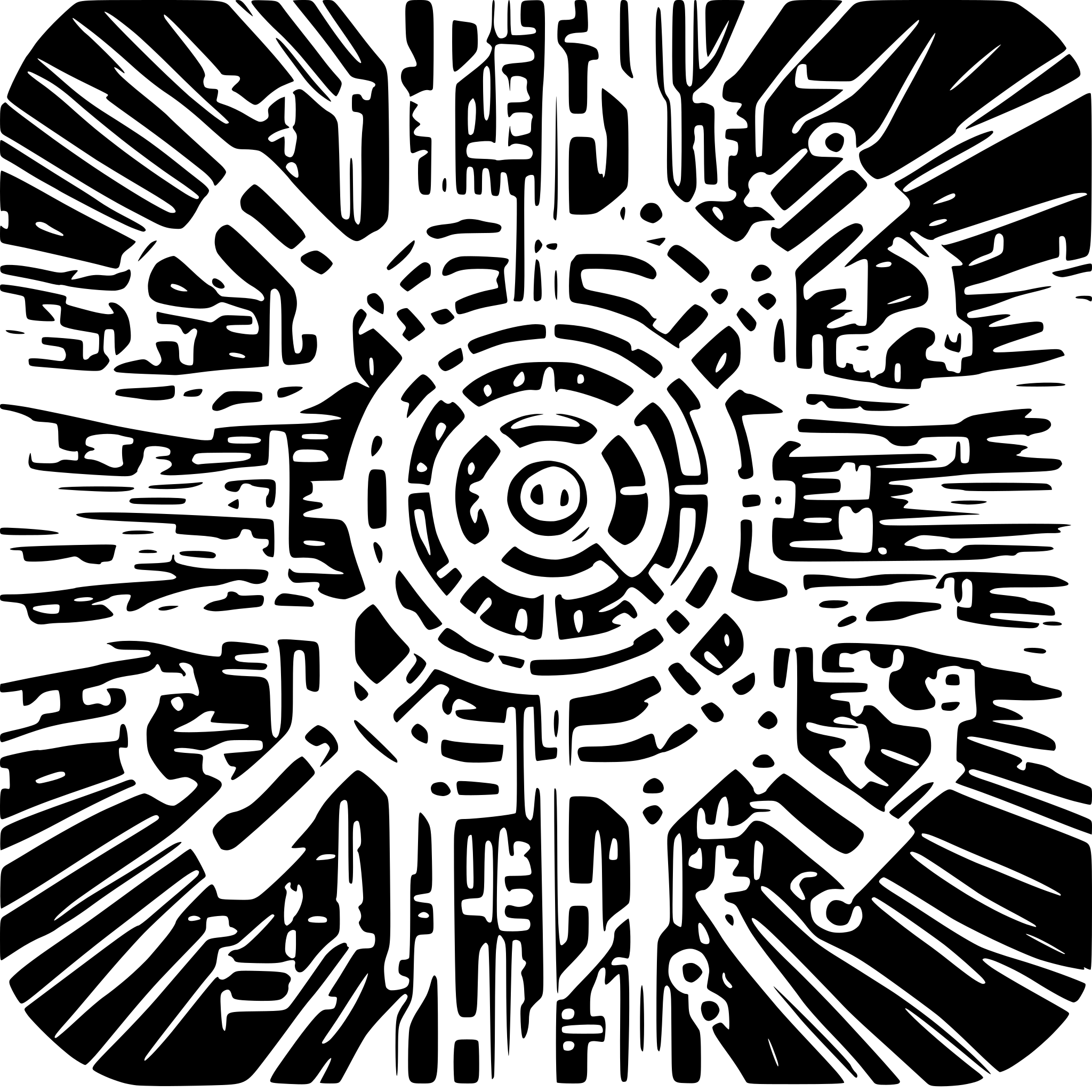AI-generated SVG of a Advanced neural network