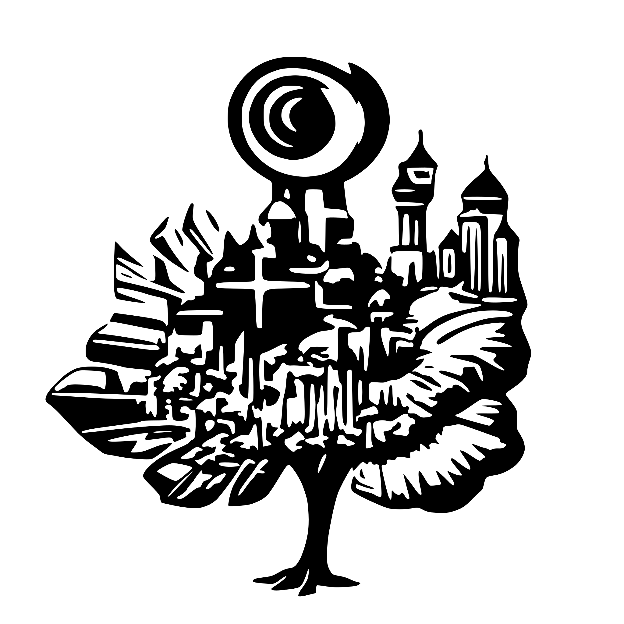 AI-generated SVG of a turkey region map