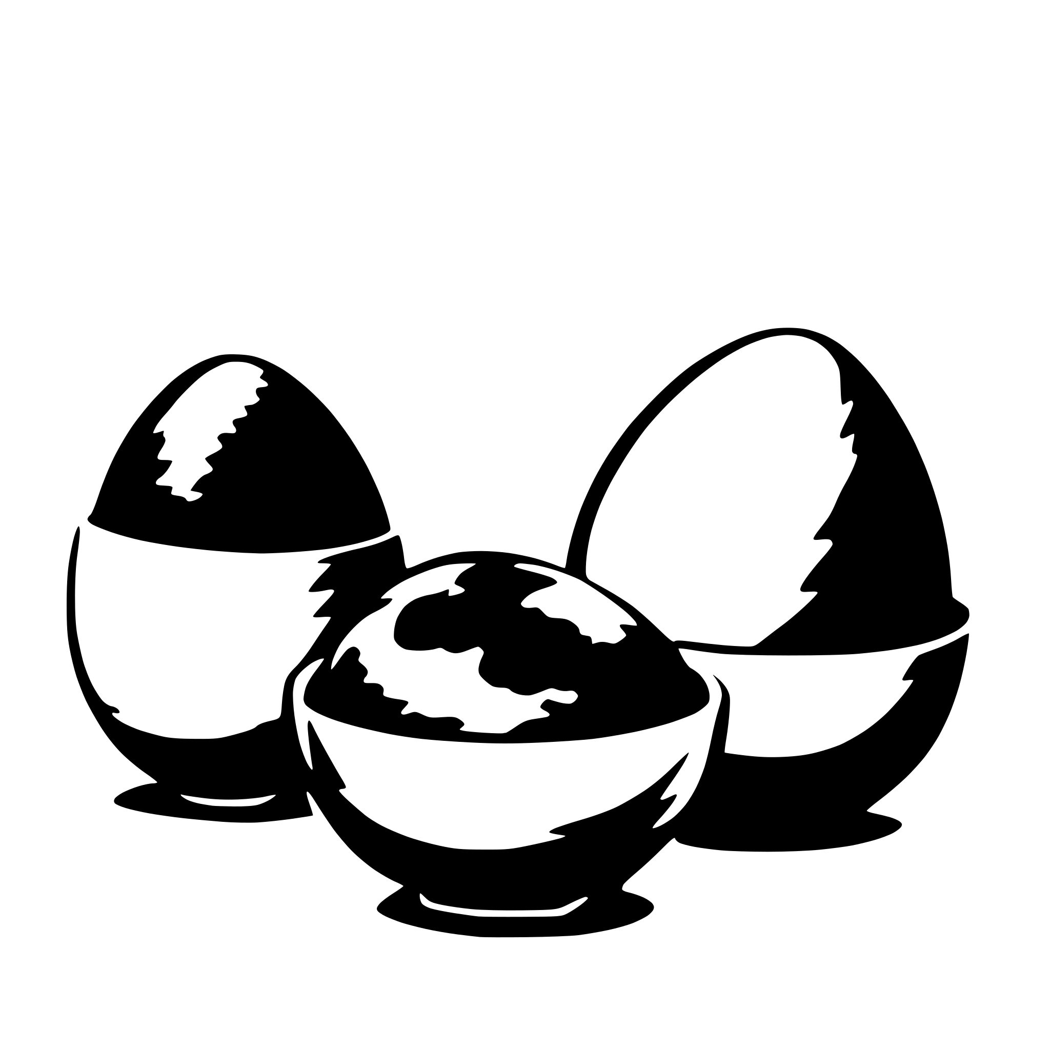 AI-generated SVG of a 3 oeufs