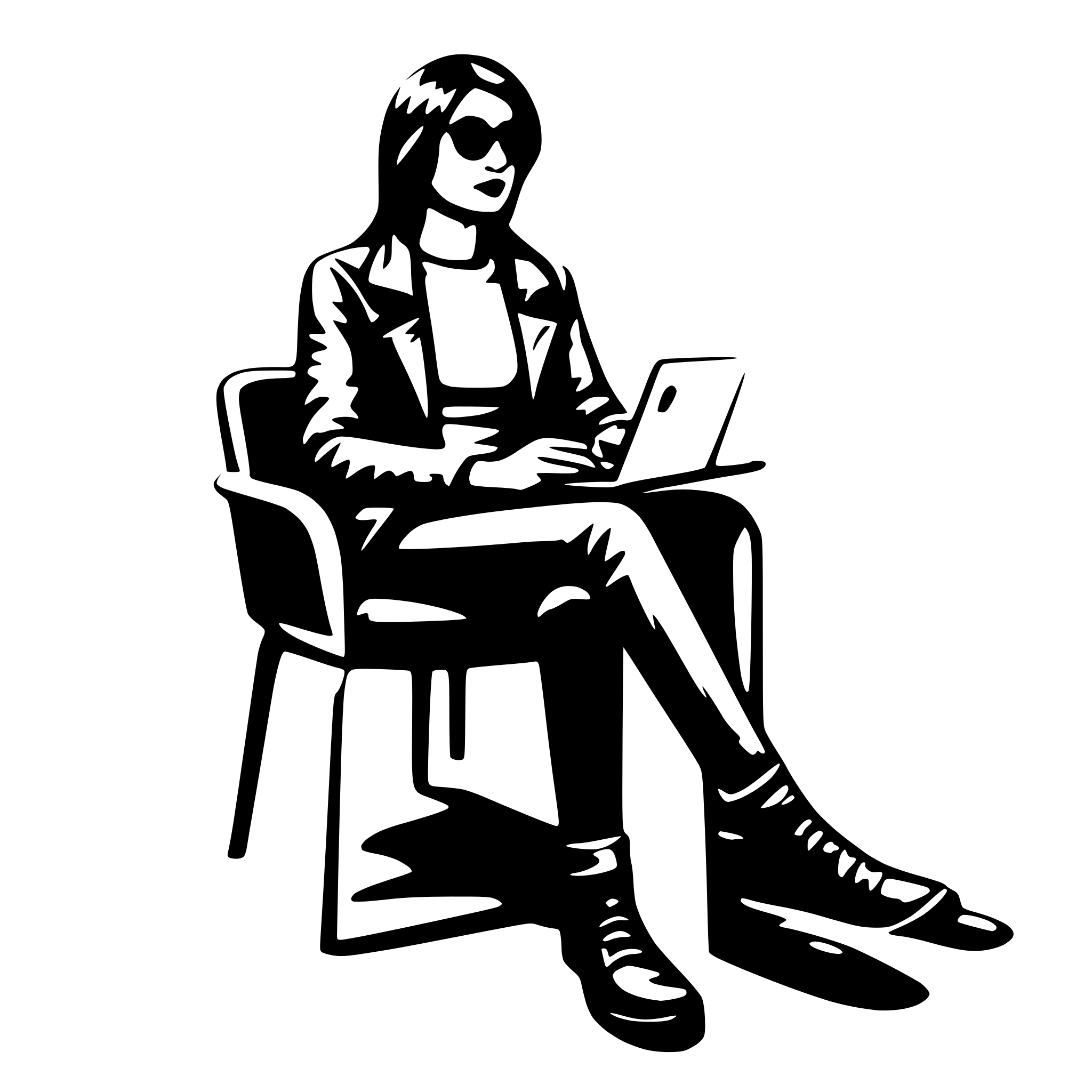 AI-generated SVG of 'Secure freelancer'