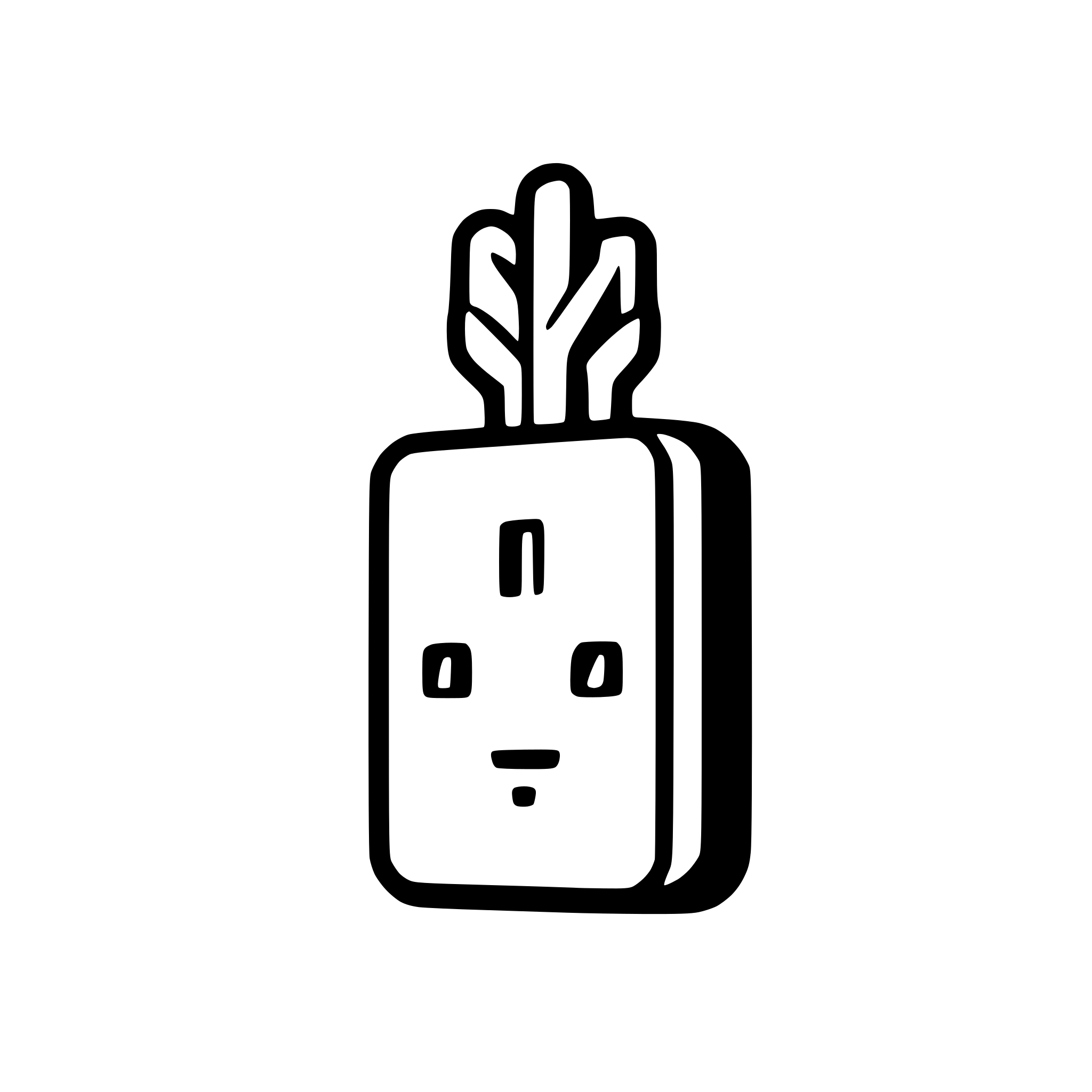 AI-generated SVG of 'electric plug with socket'