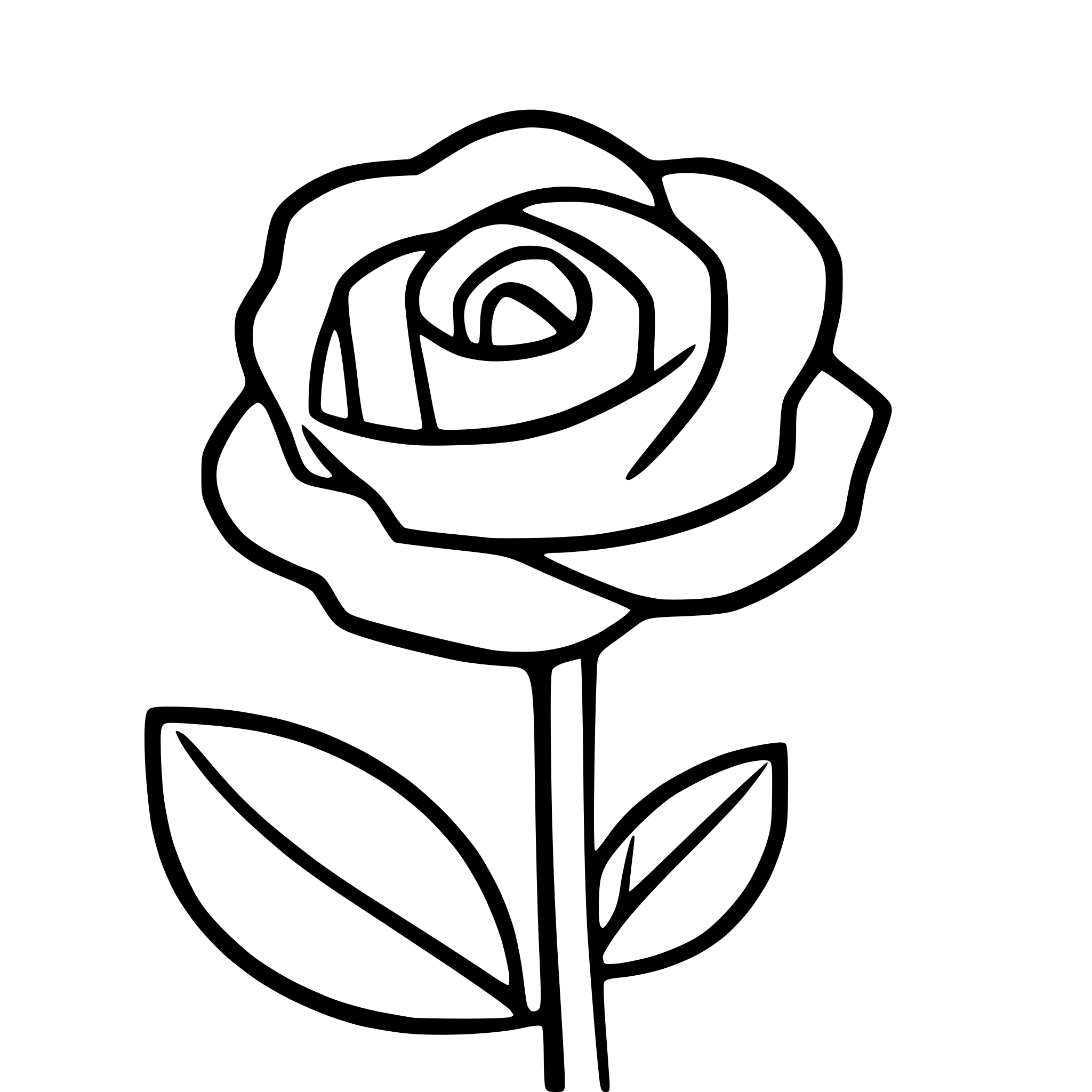 AI-generated SVG of 'Roses'