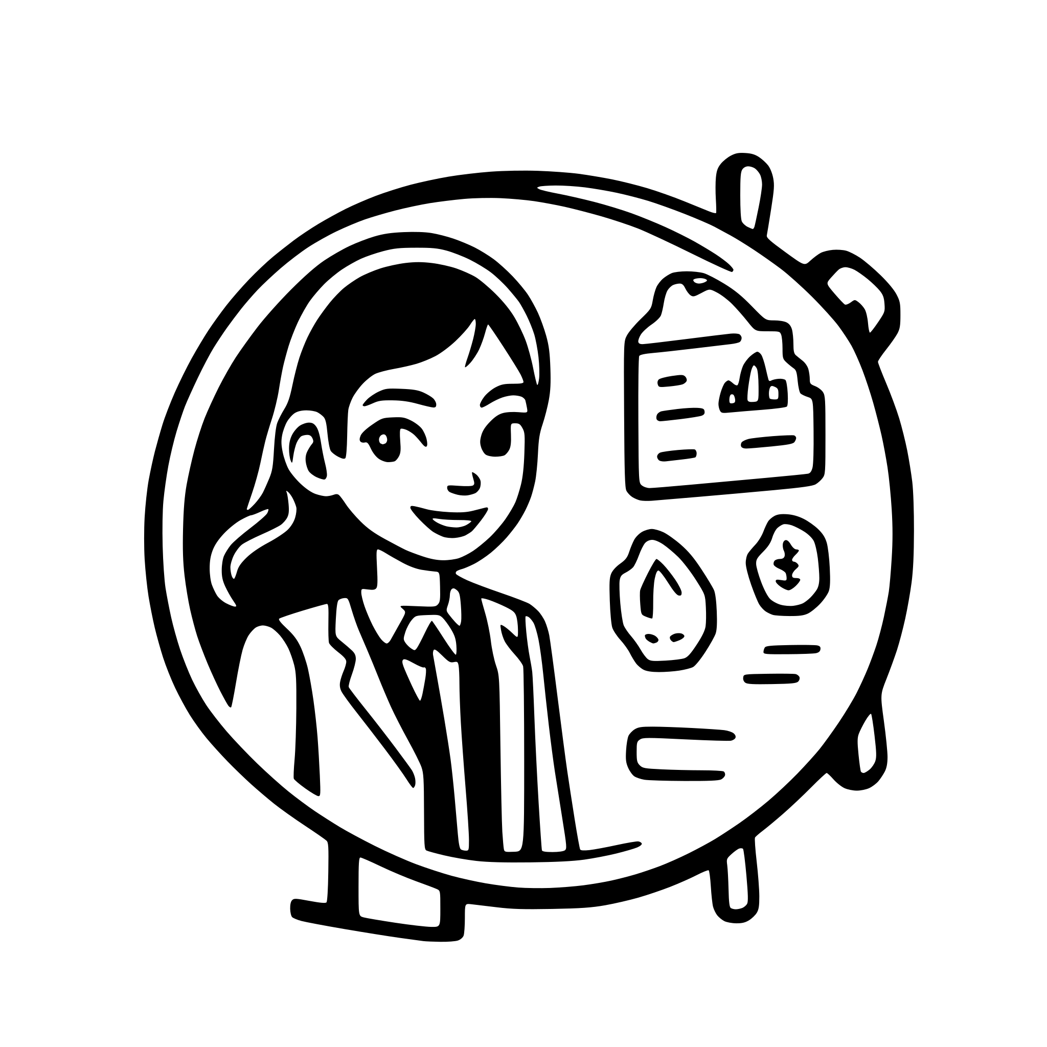 AI-generated SVG of a I need a nice svg that has simple animation illustrations for work and the following key features fo r my app Payroll Management Task Management HR Platform  Time Logging, and chat support