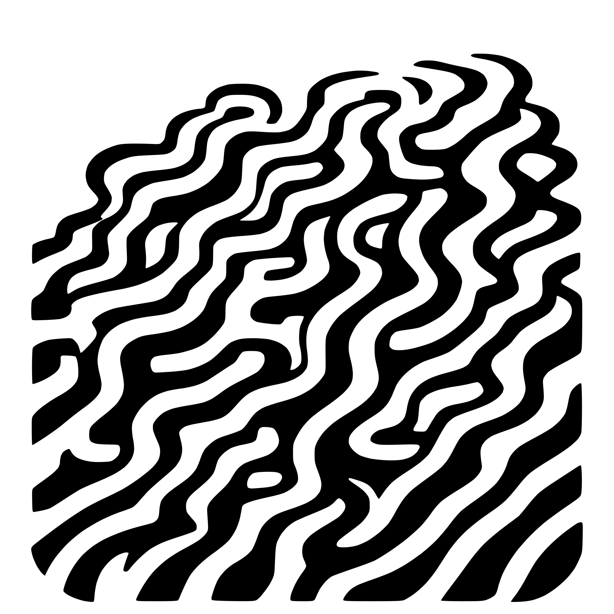 AI-generated SVG of 'a simple curly line'