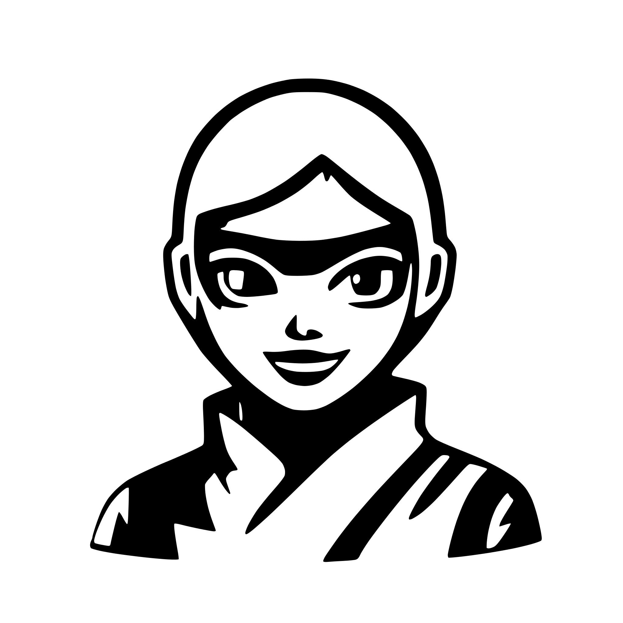 AI-generated SVG of 'Ninja for life'
