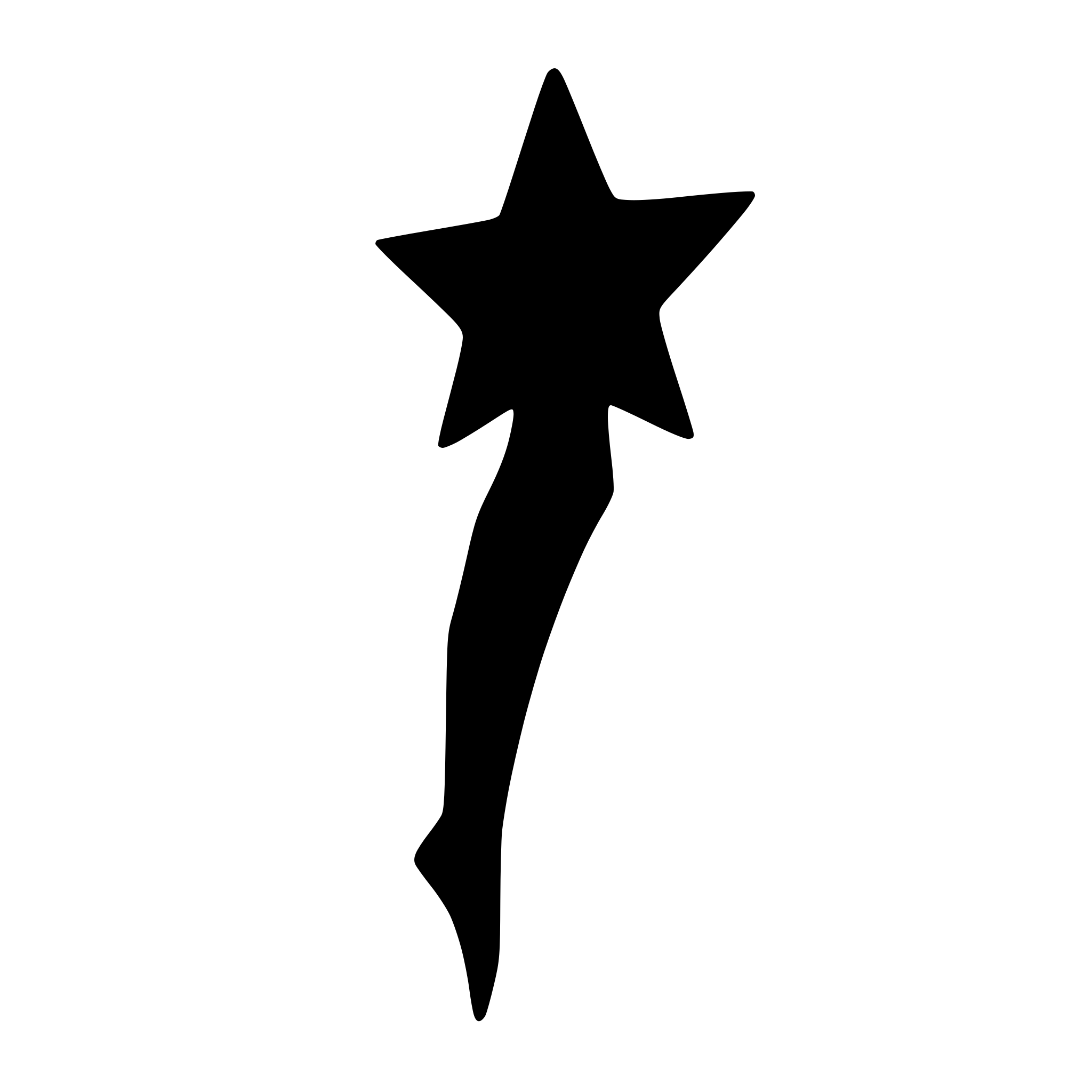 AI-generated SVG of a star
