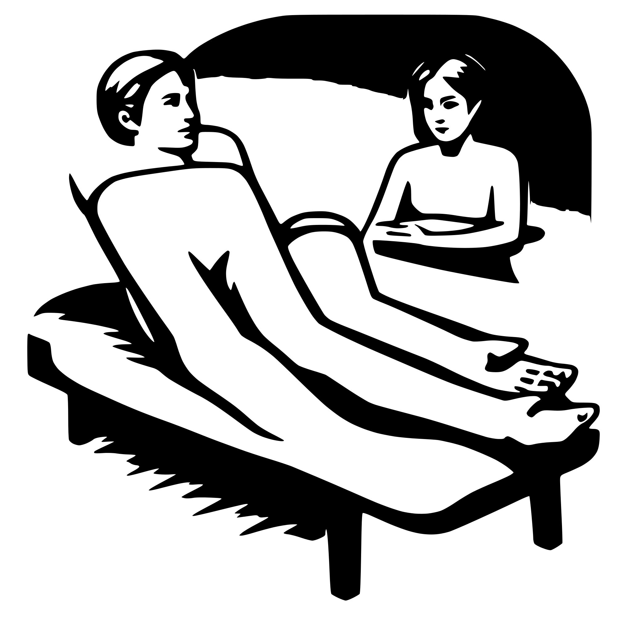 AI-generated SVG of a massage