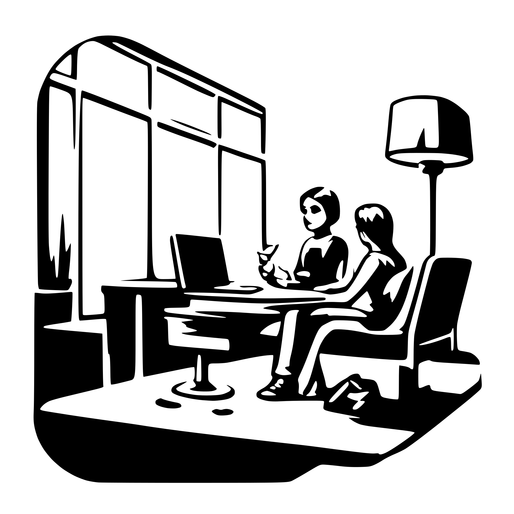 AI-generated SVG of 'online course'