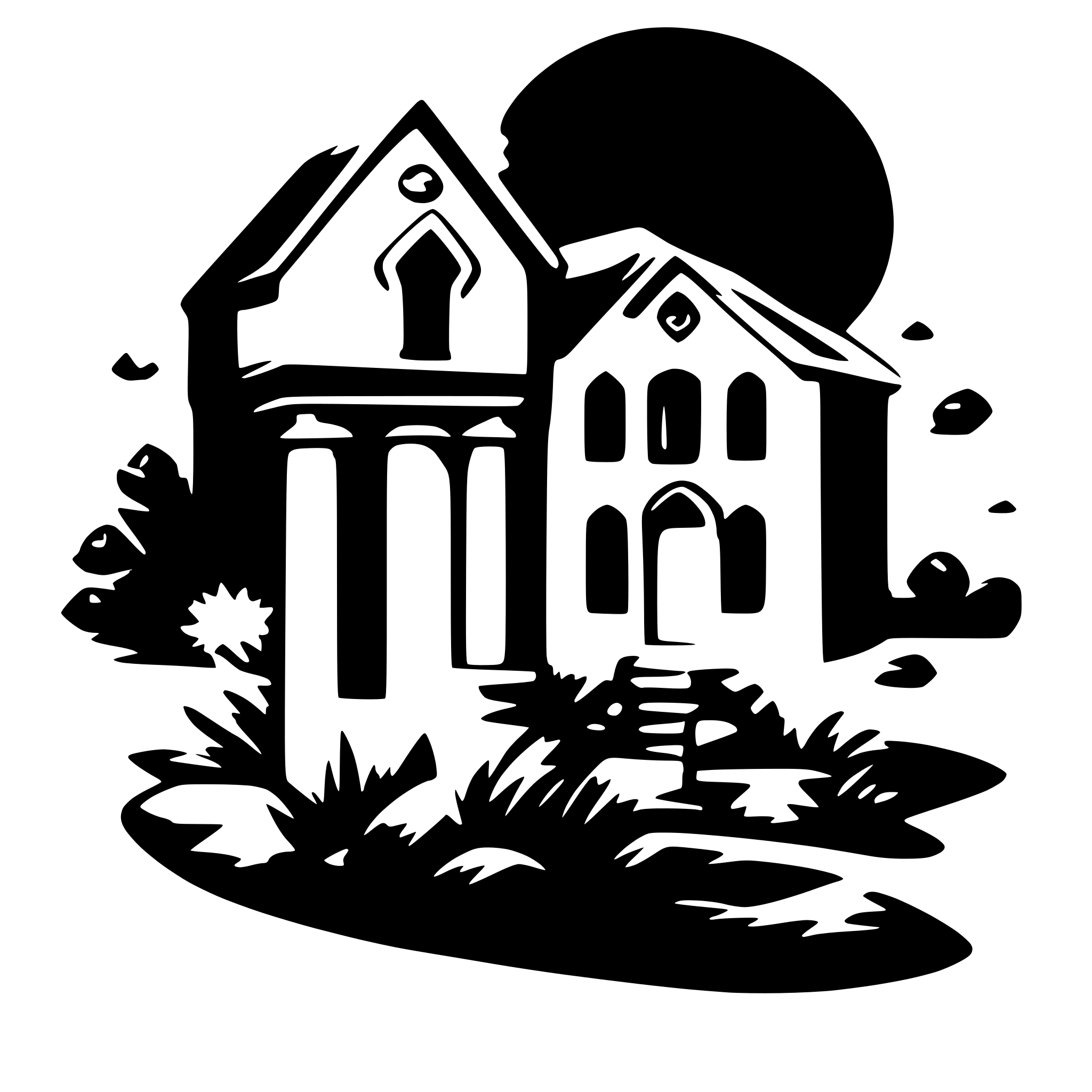 AI-generated SVG of '732  in gold'