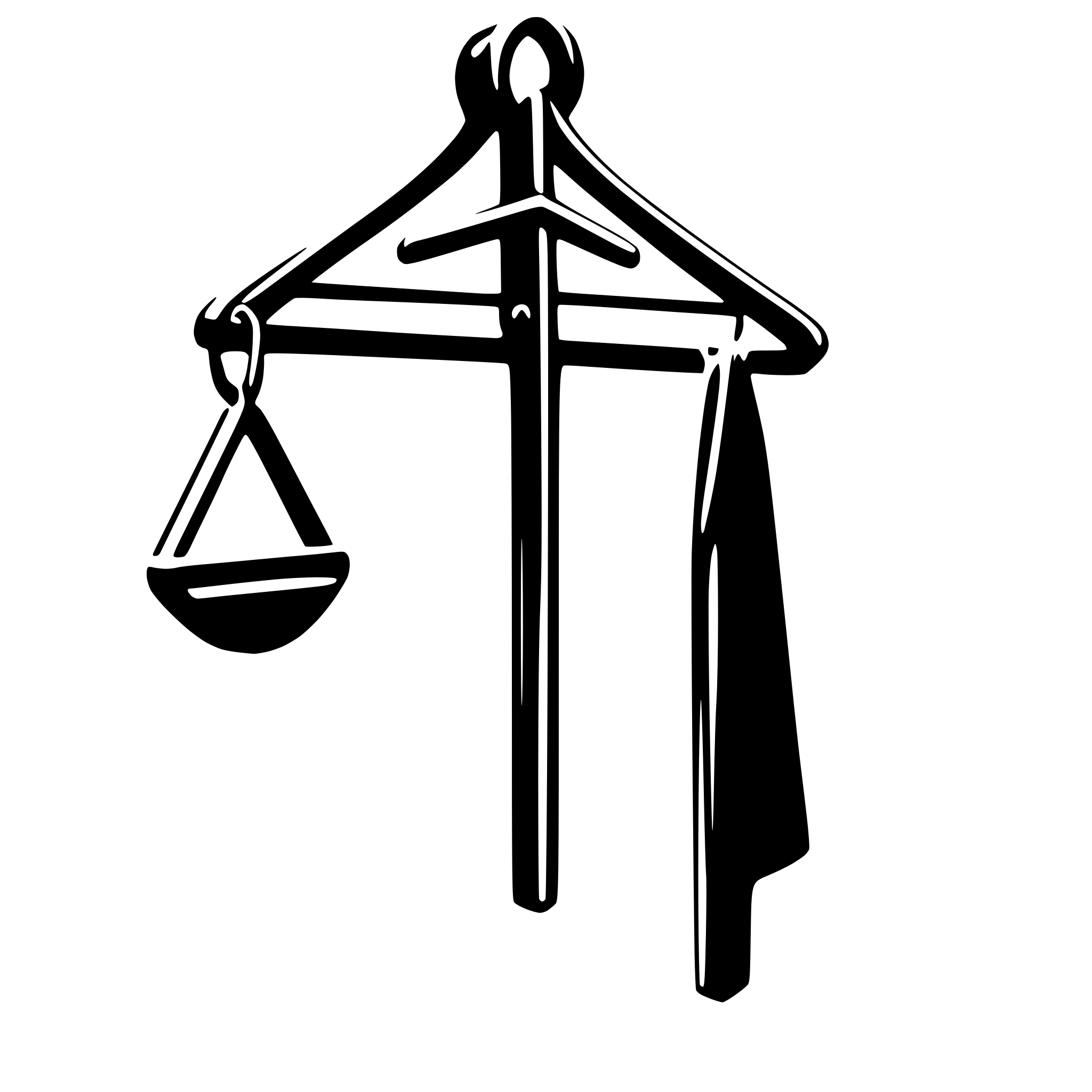 AI-generated SVG of a coat hanger