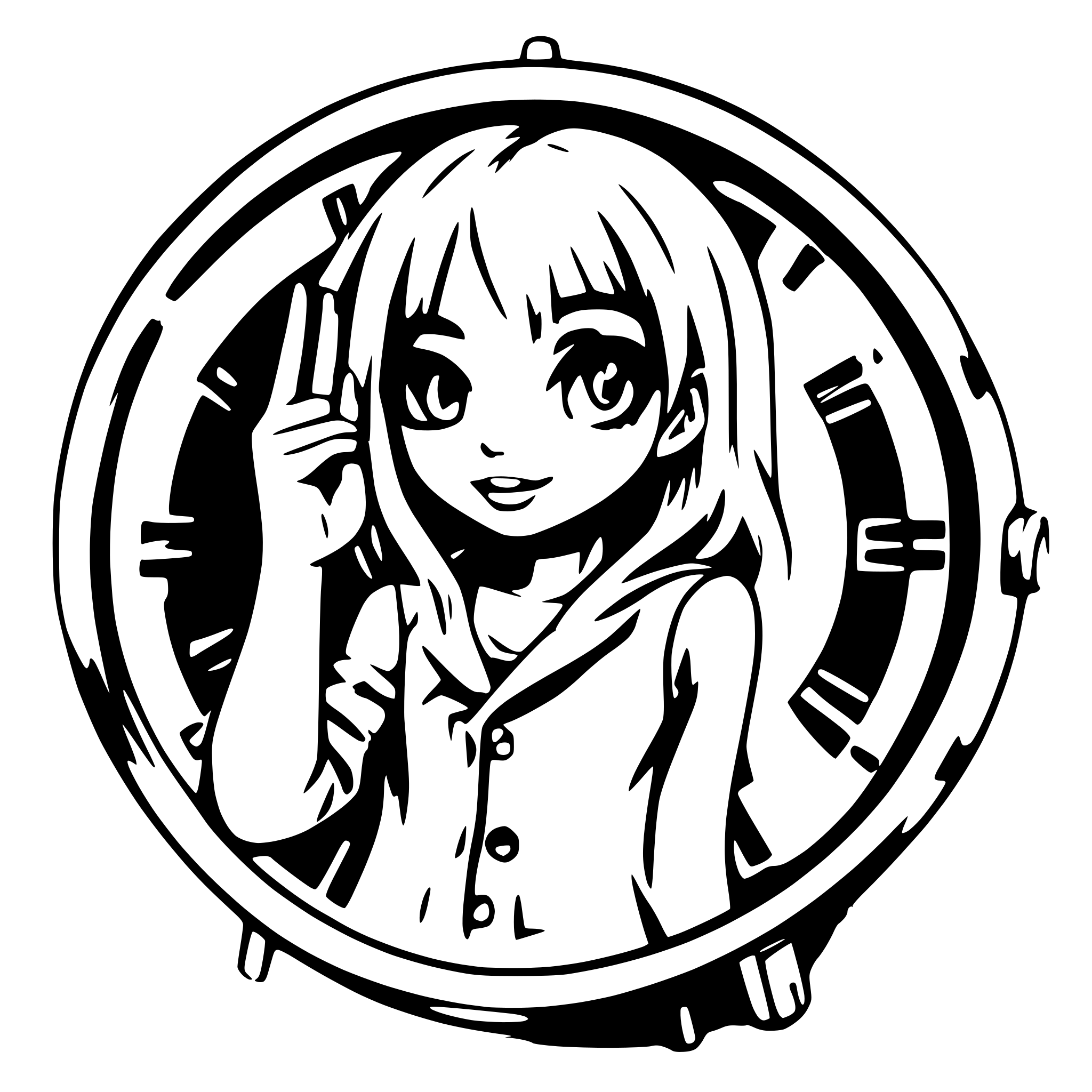 AI-generated SVG of a reloj endiamantado