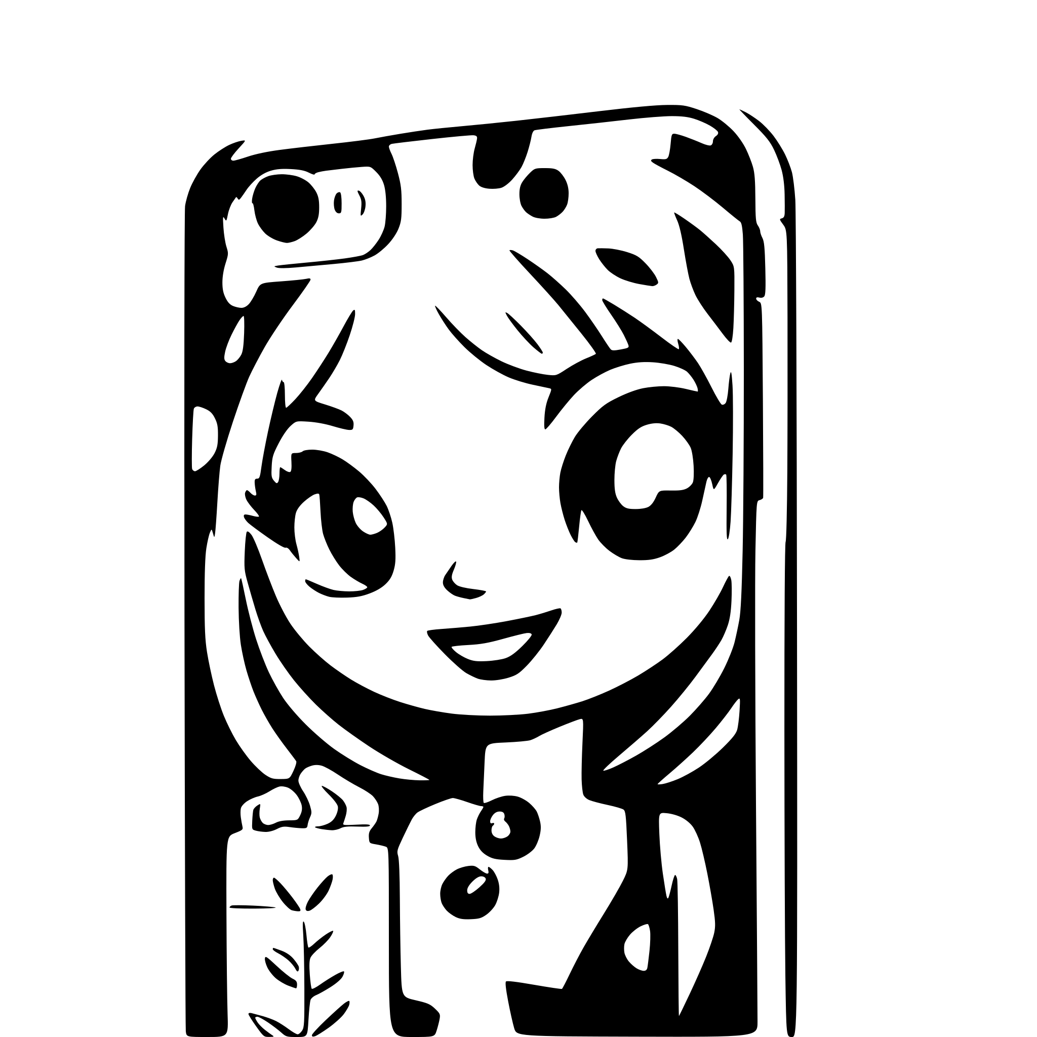 AI-generated SVG of 'birthday case'