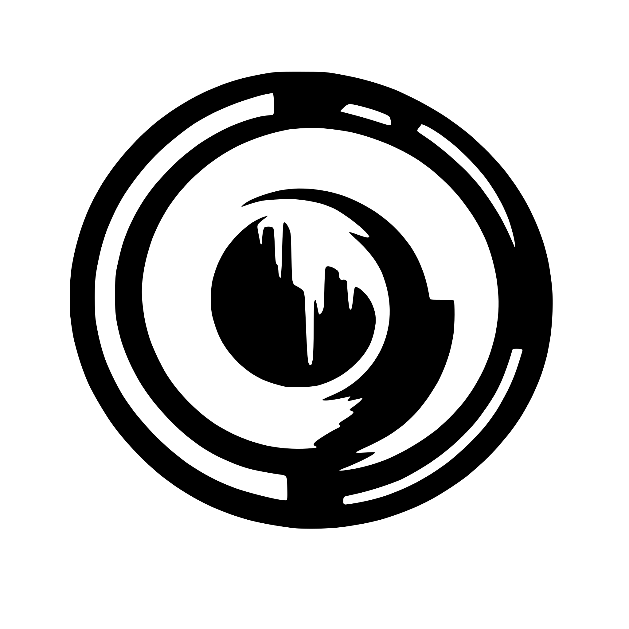 AI-generated SVG of 'circle intro simbol A'
