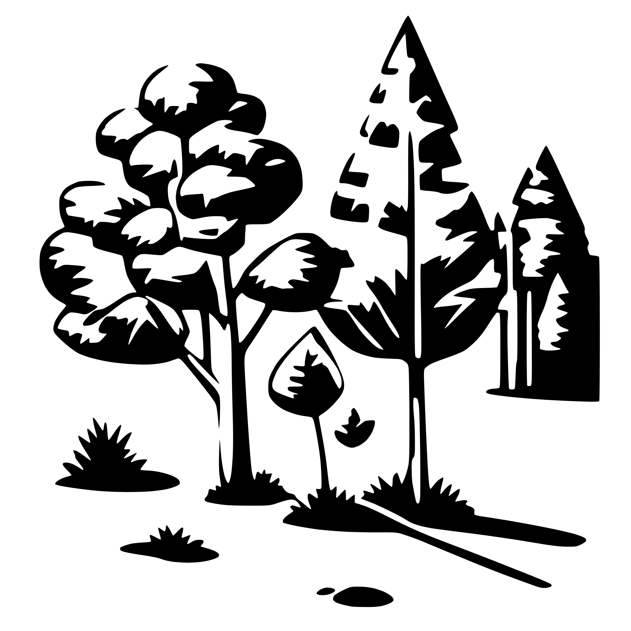 AI-generated SVG of 'tre'