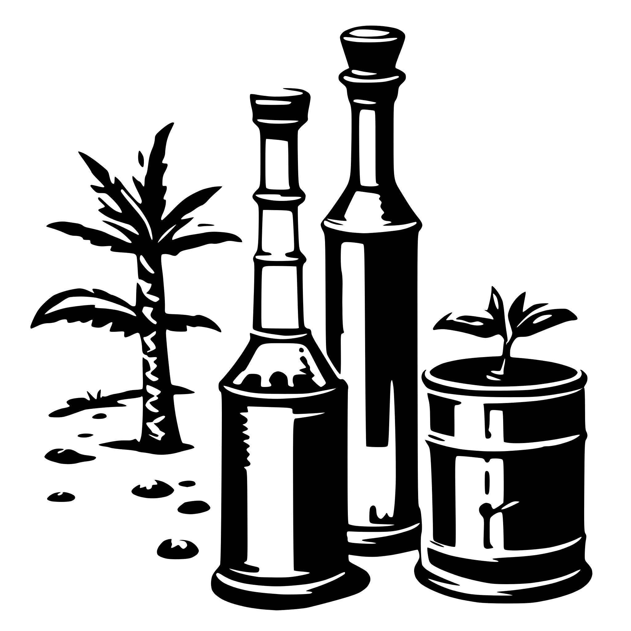 AI-generated SVG of a Iberian Oil