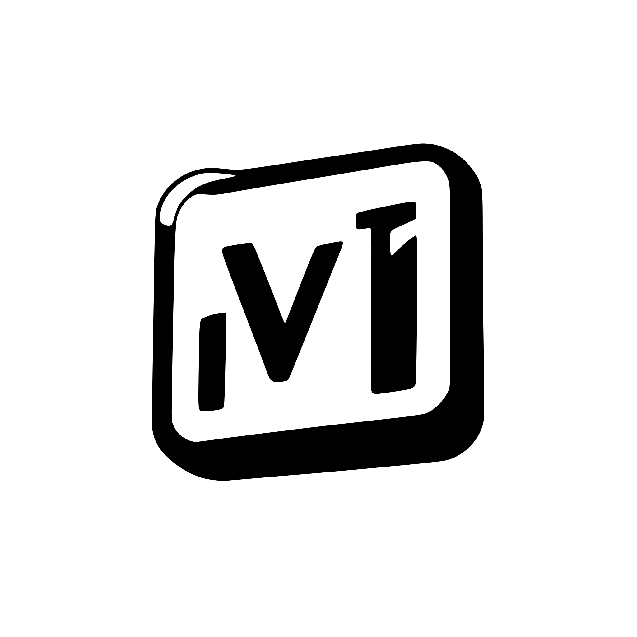 AI-generated SVG of a the letter M