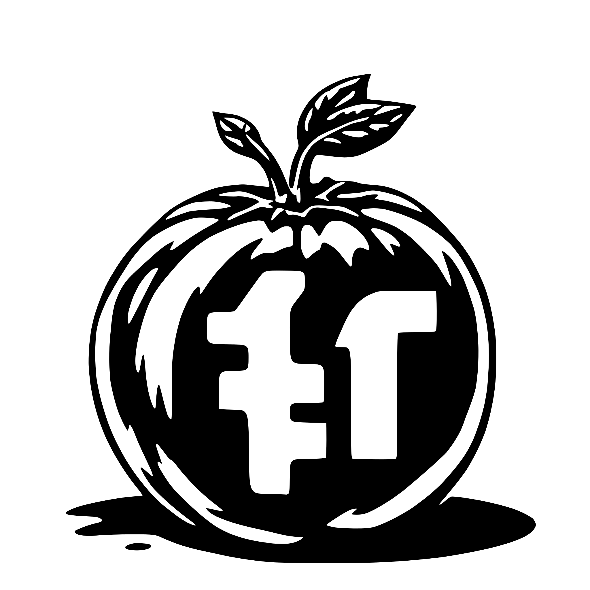 AI-generated SVG of 'pomodoro tomato with lambda symbol from half life'