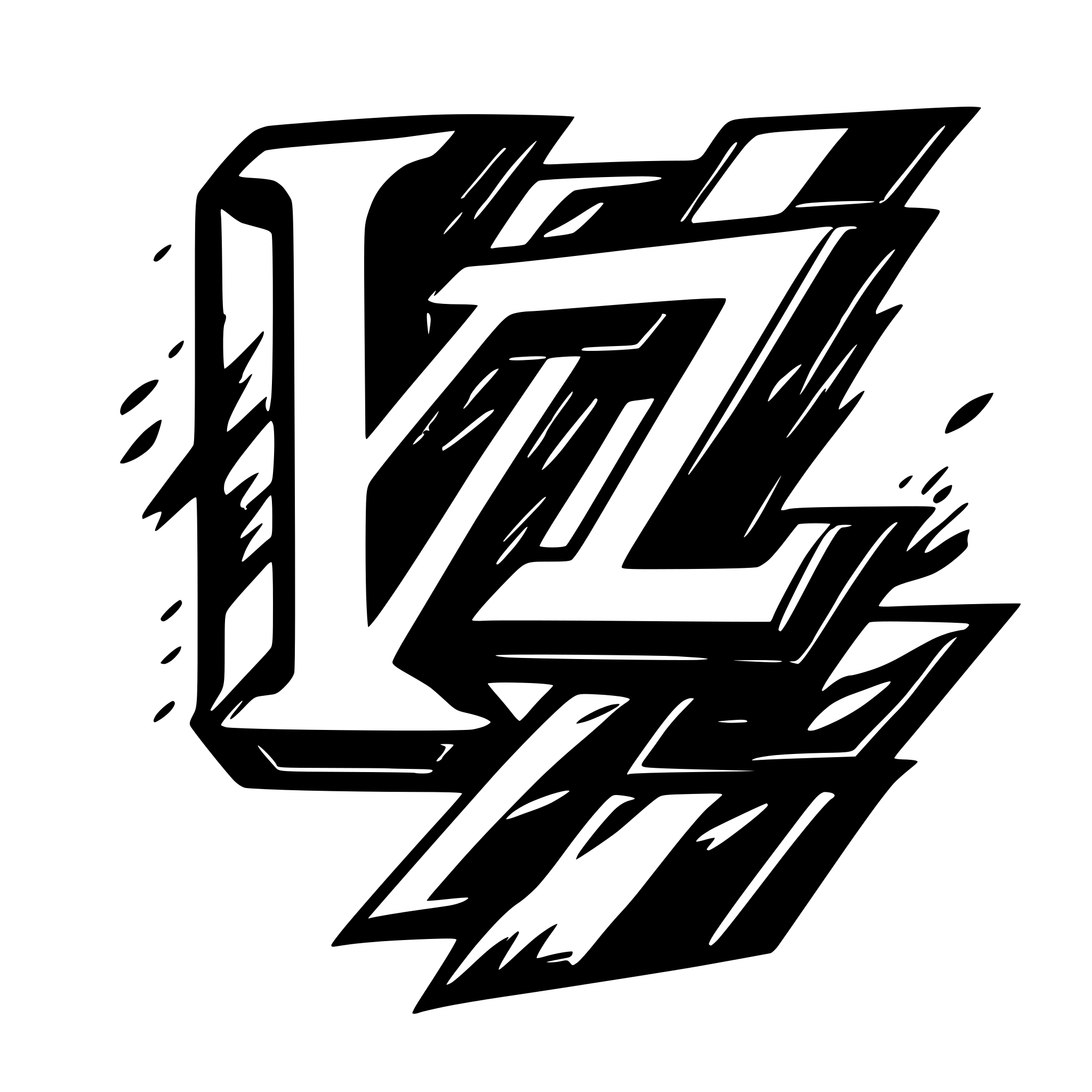 AI-generated SVG of a logo with the letters z and V in orange and blue