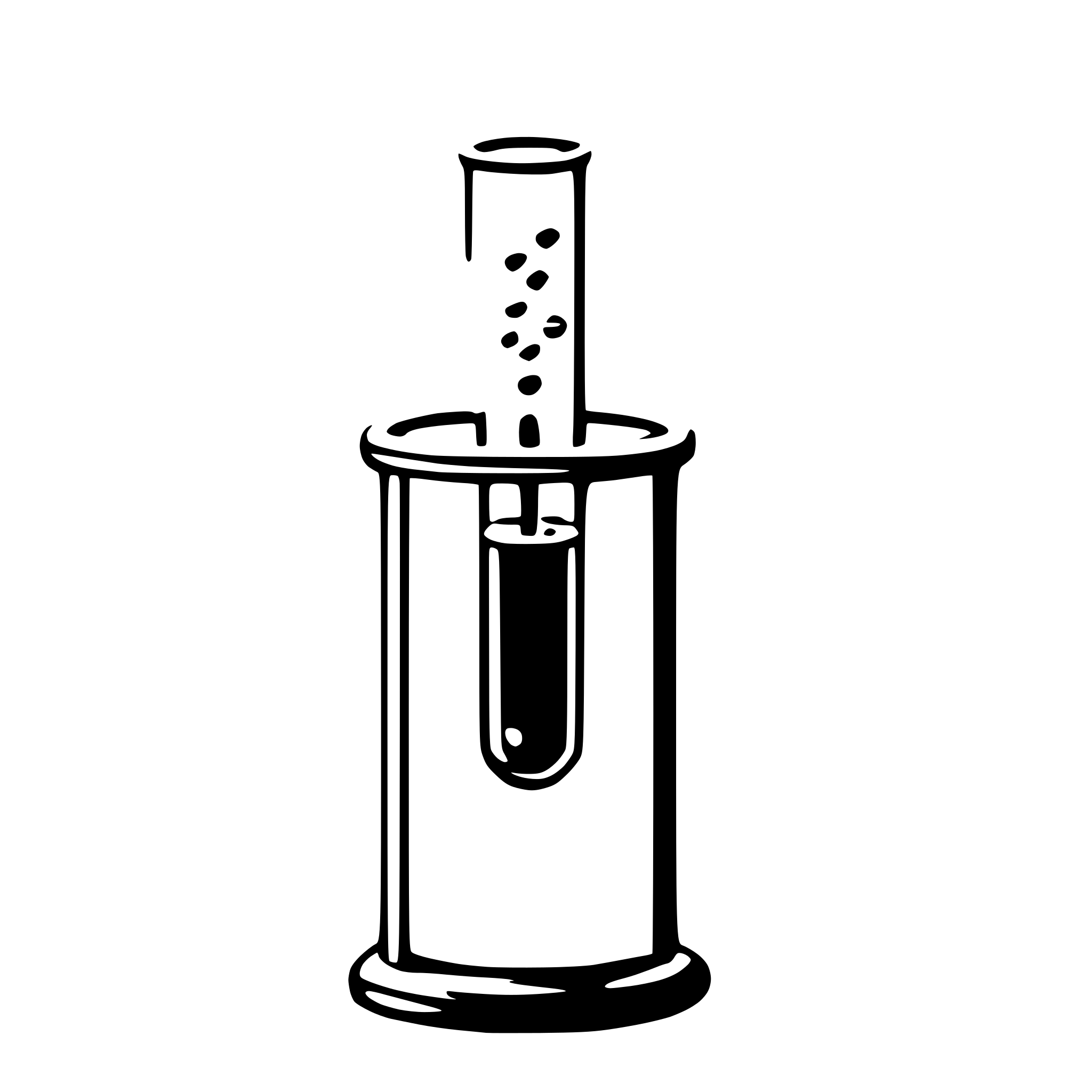 AI-generated SVG of a test tube