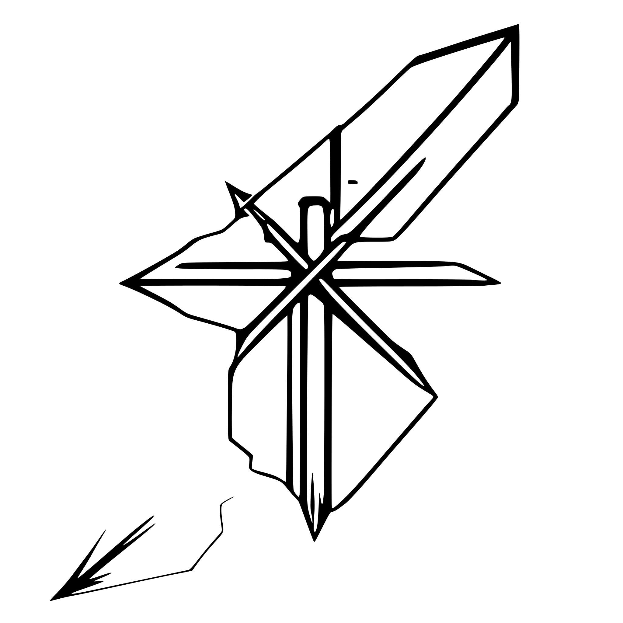 AI-generated SVG of 'North Arrow ESRİ NORTH1 FOR ArcGIS'