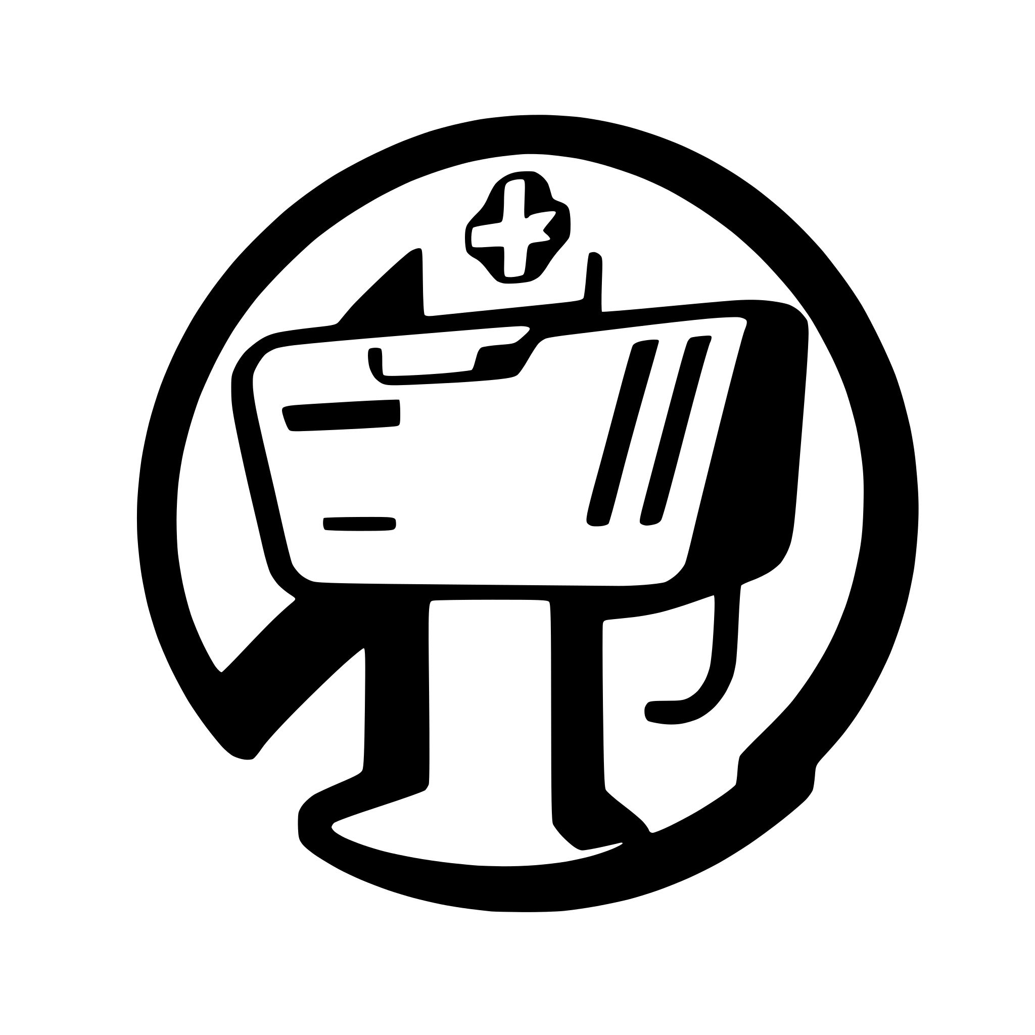 AI-generated SVG of a minimalstic nurse station sign