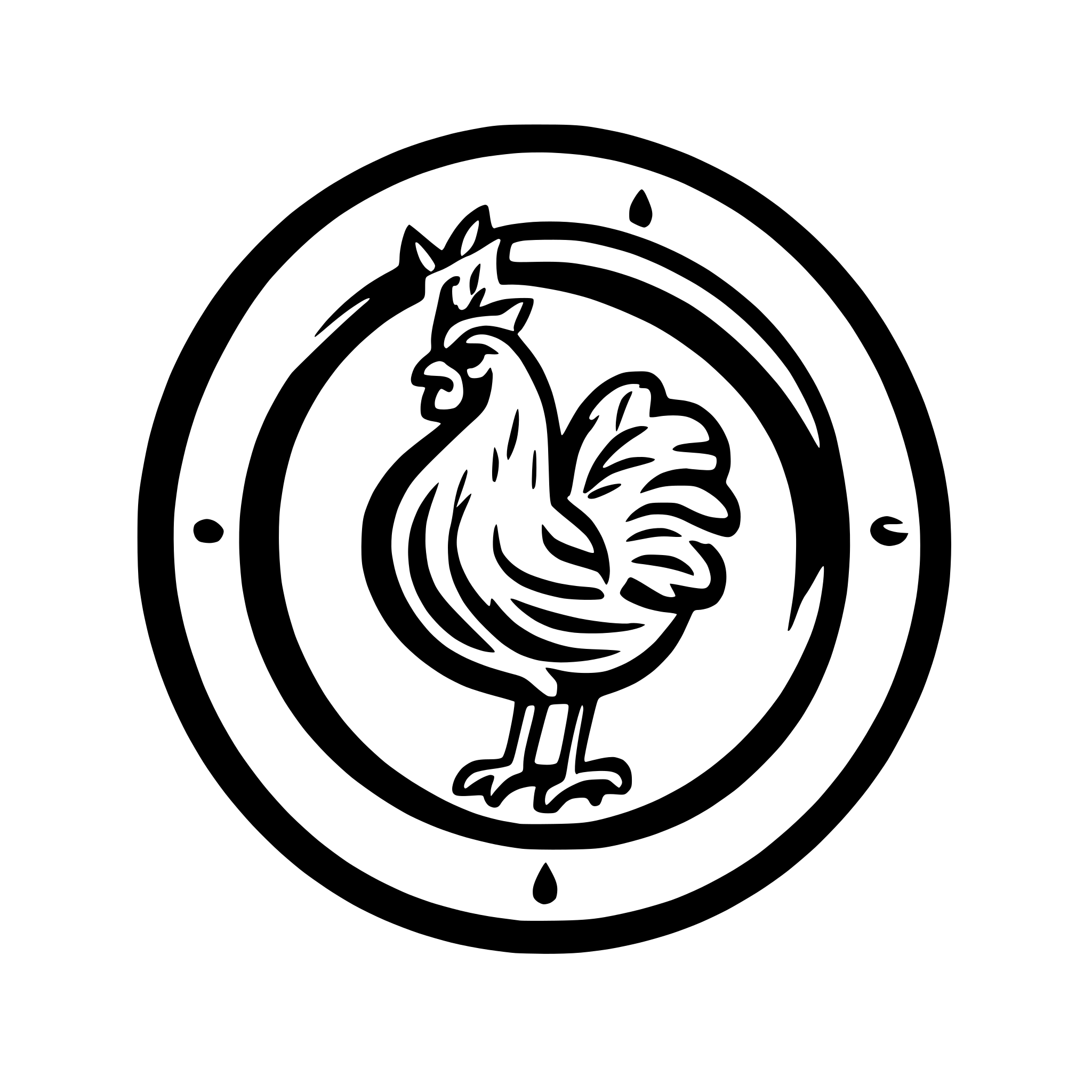 AI-generated SVG of a cock