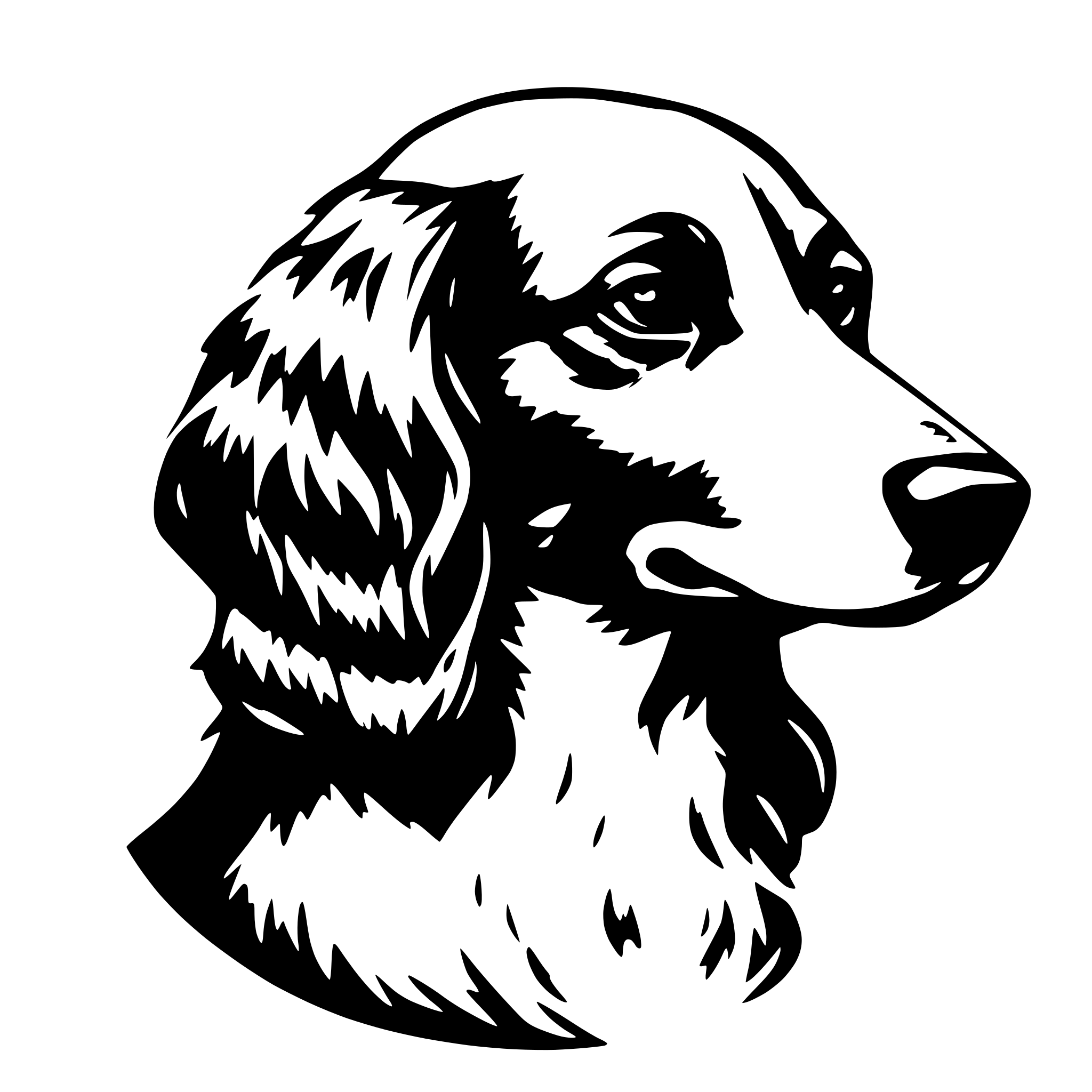 AI-generated SVG of 'Dog'