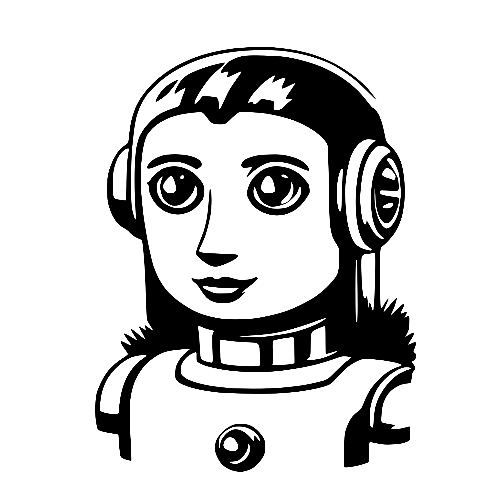 AI-generated SVG of 'a chatbot'