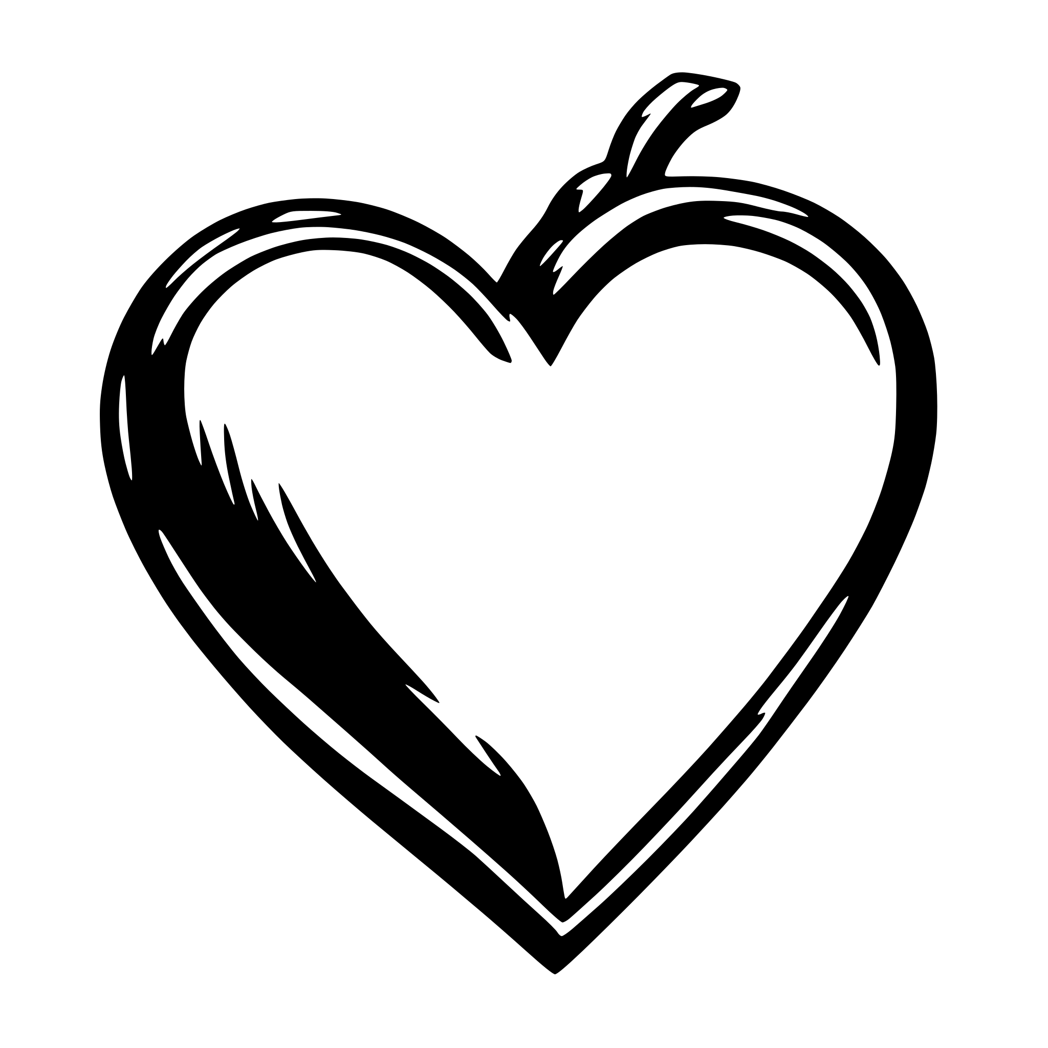 AI-generated SVG of 'heart''