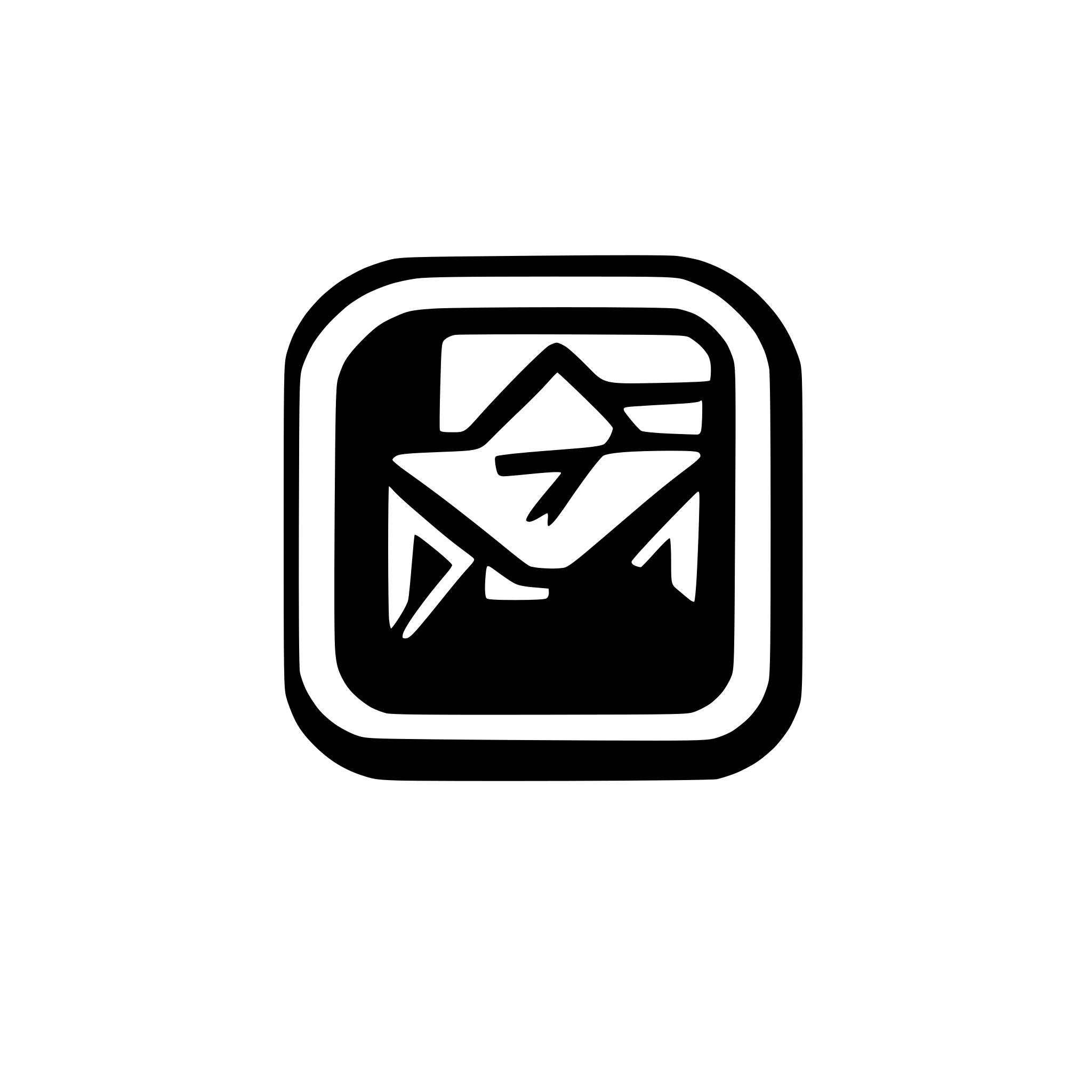 AI-generated SVG of a email