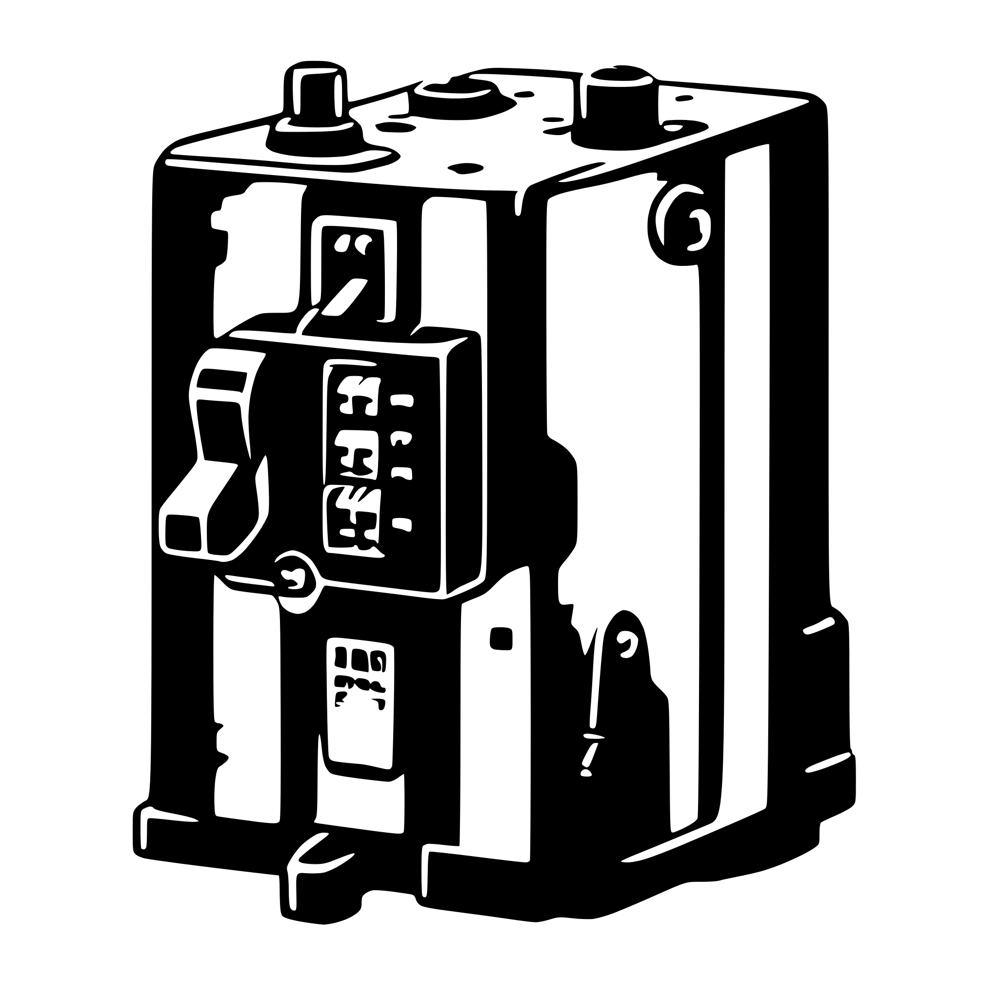 AI-generated SVG of a svg open circuit breaker