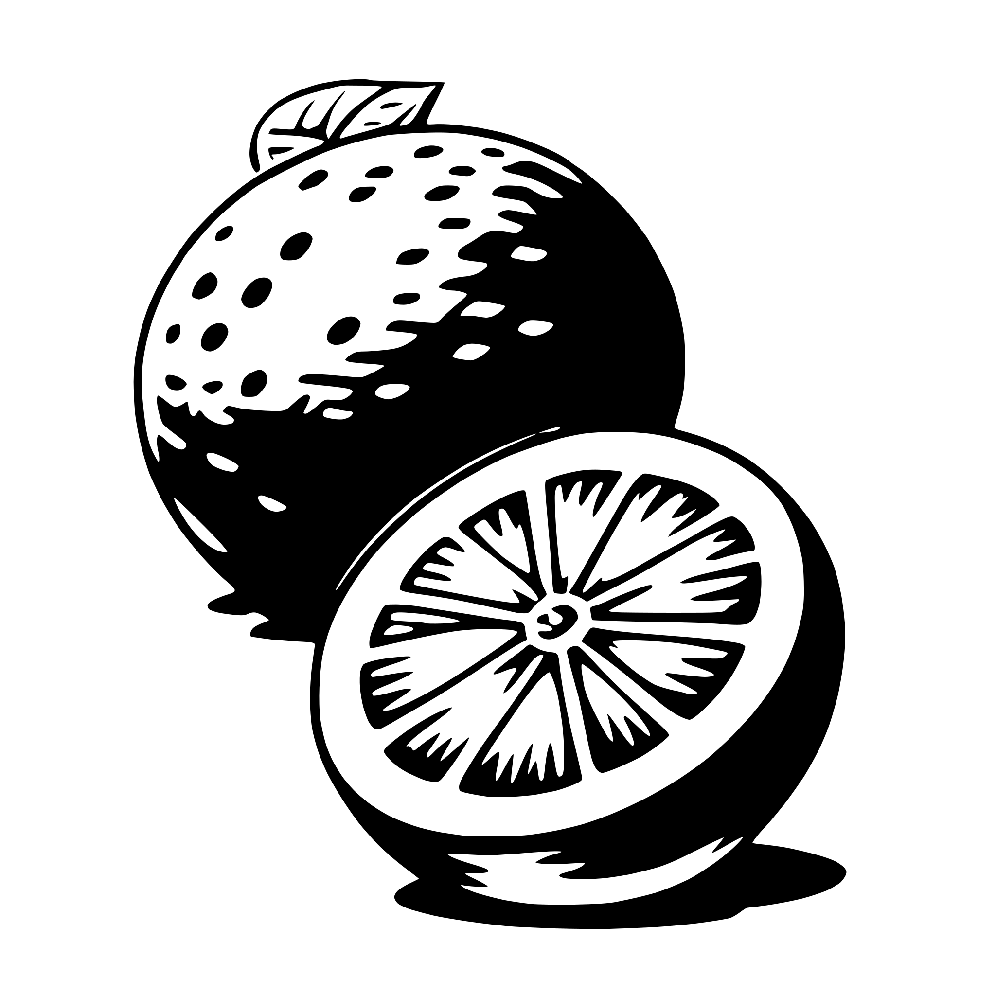 AI-generated SVG of 'lime'