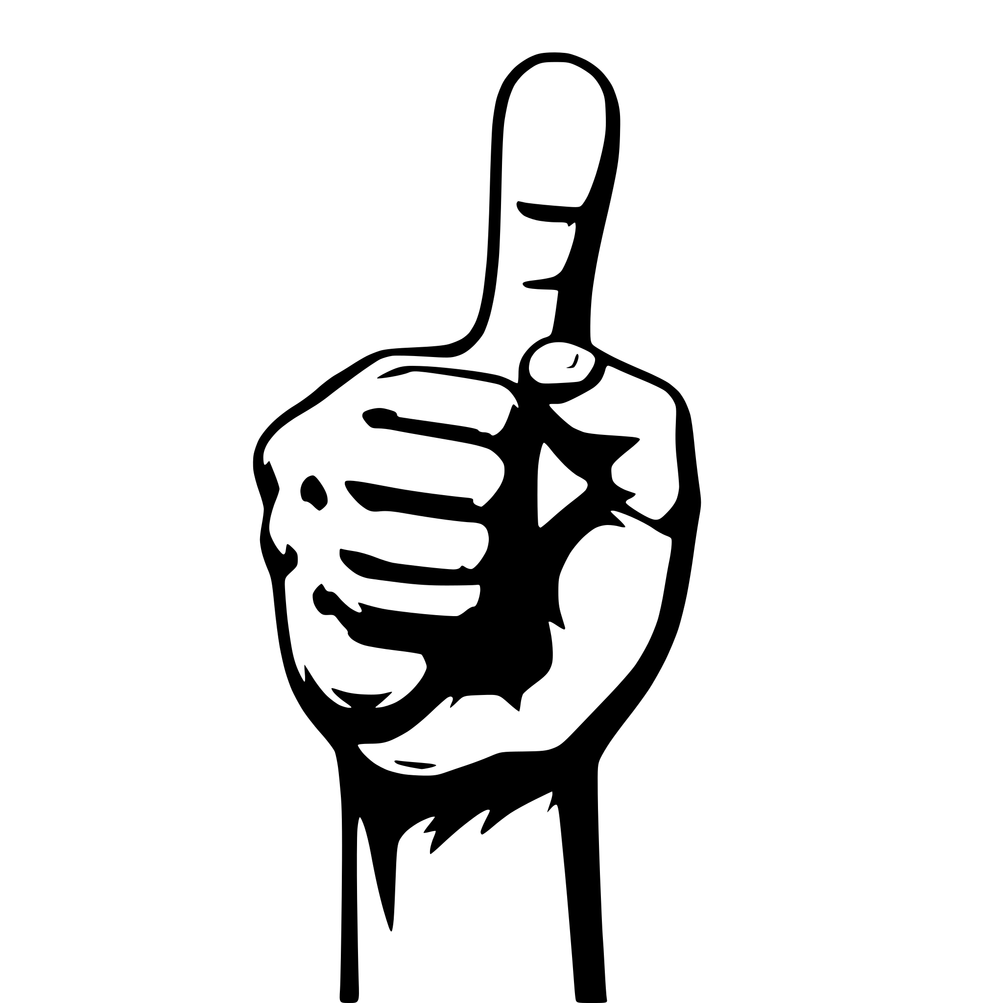 AI-generated SVG of a thumbsup