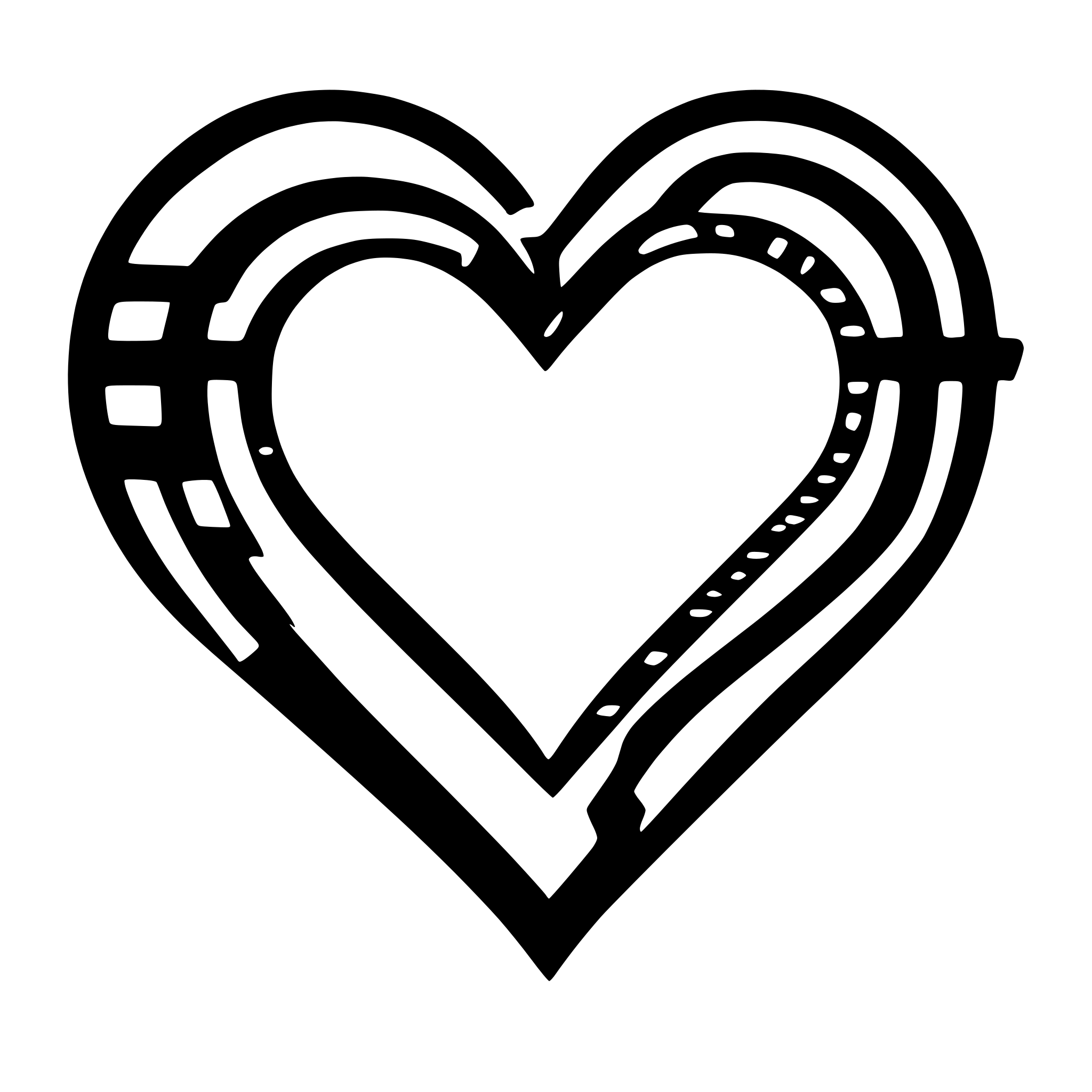 AI-generated SVG of 'pulse line heart and wirless'