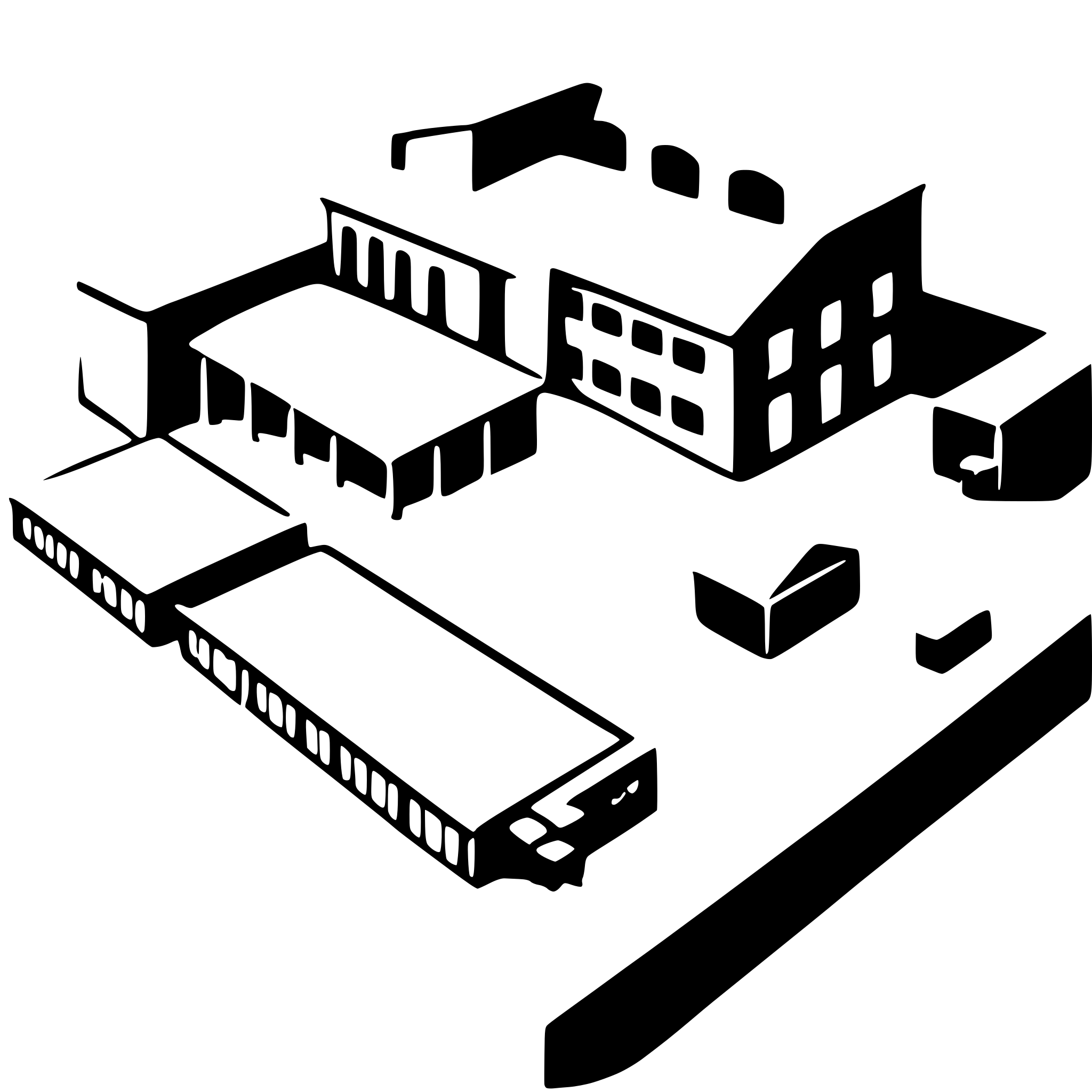 AI-generated SVG of a birdview warehouse