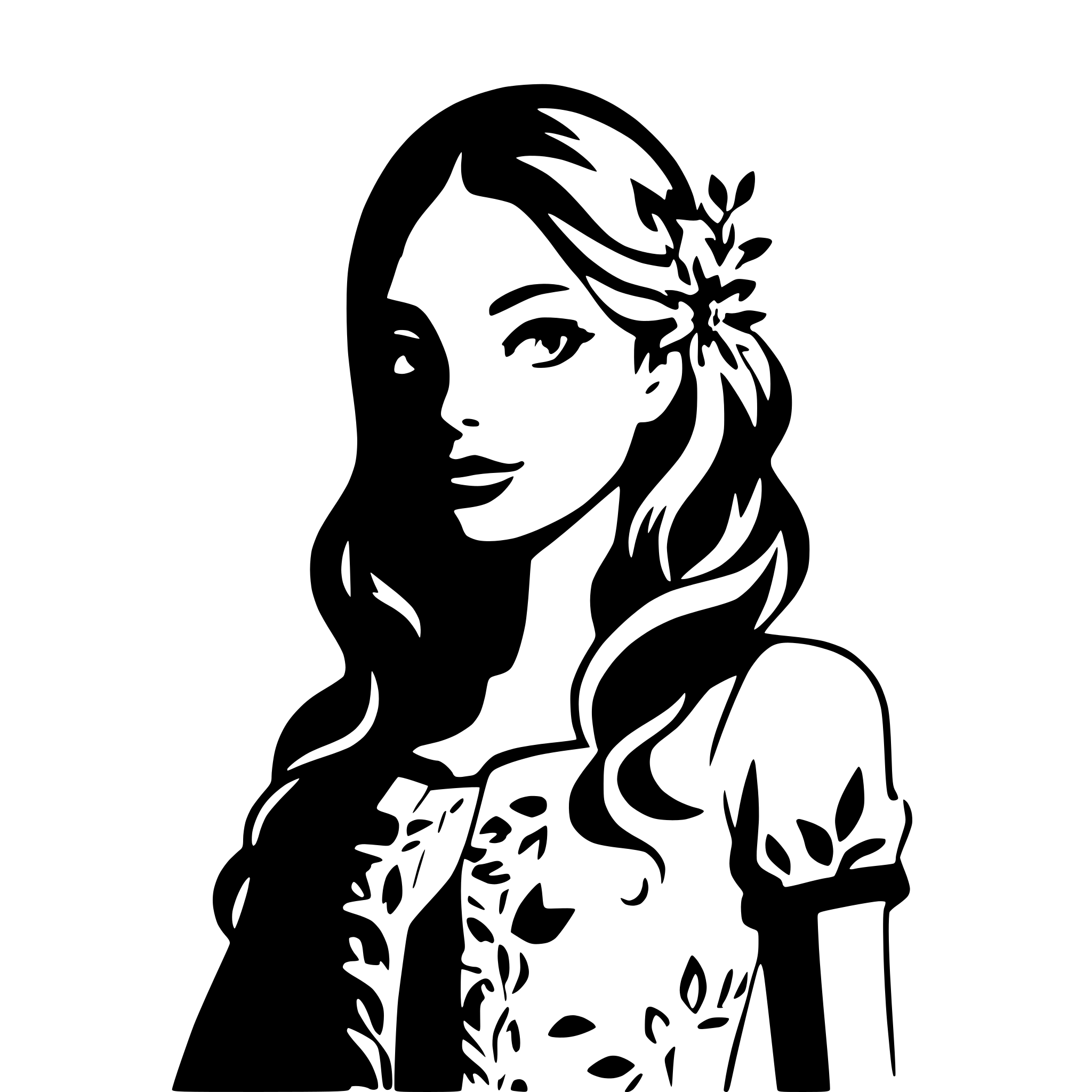 AI-generated SVG of 'miss quince'