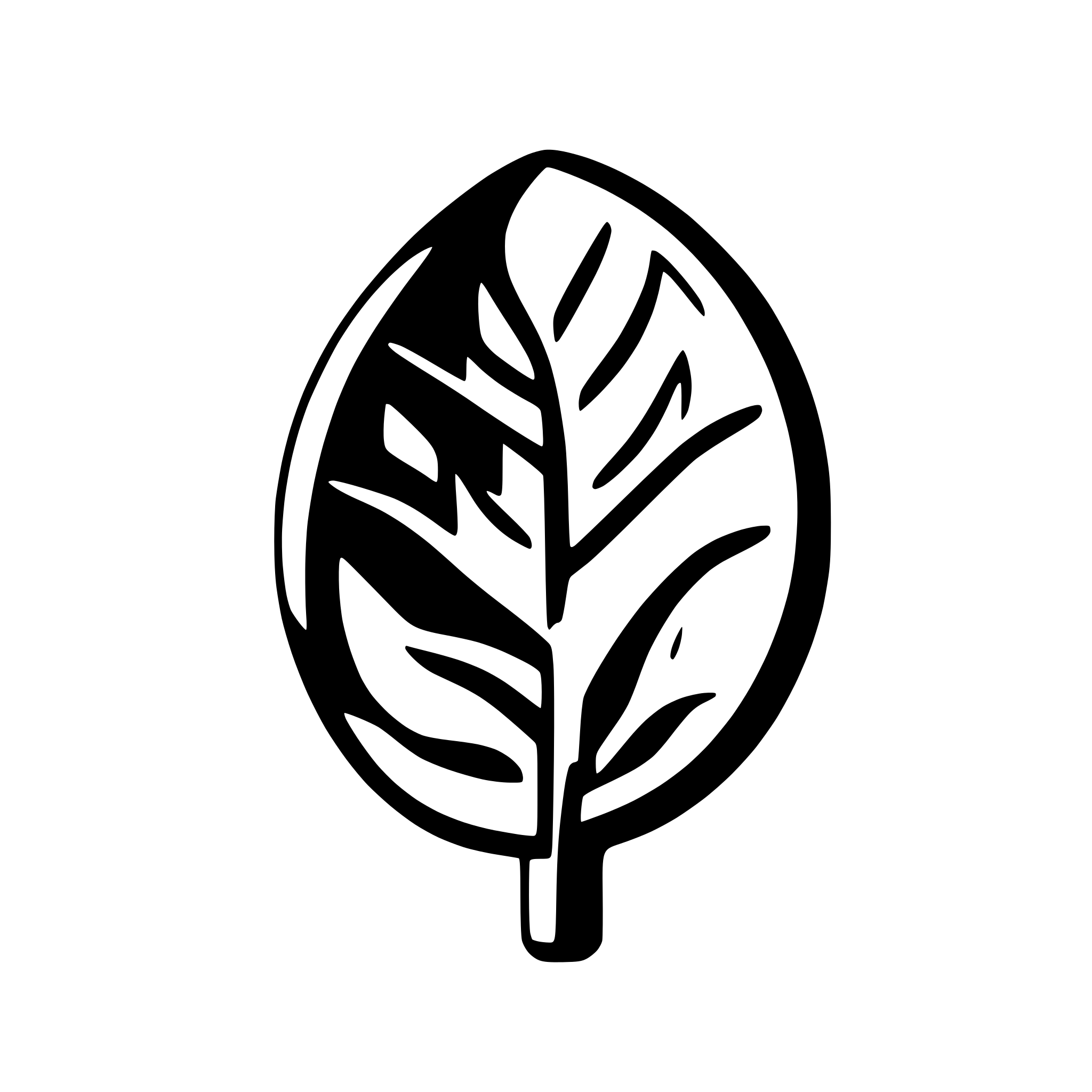 AI-generated SVG of 'a Leaf icon green'