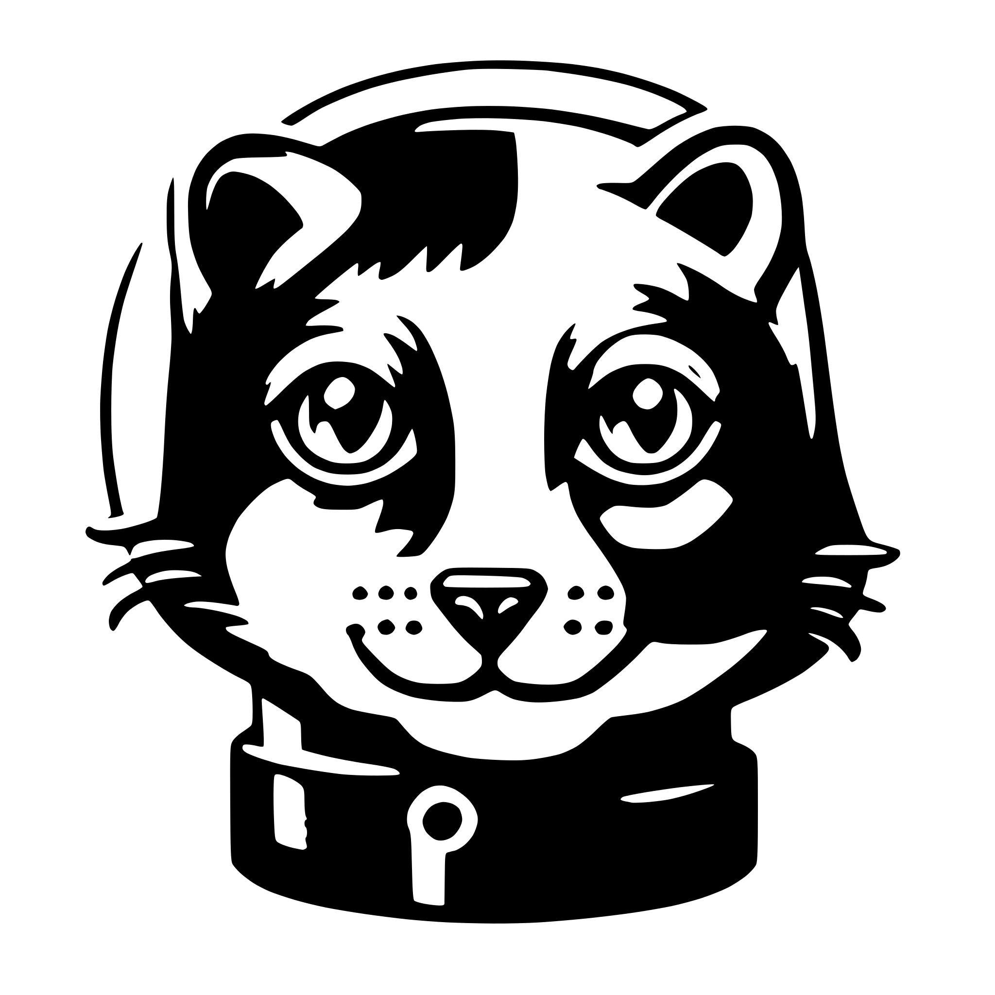 AI-generated SVG of a github