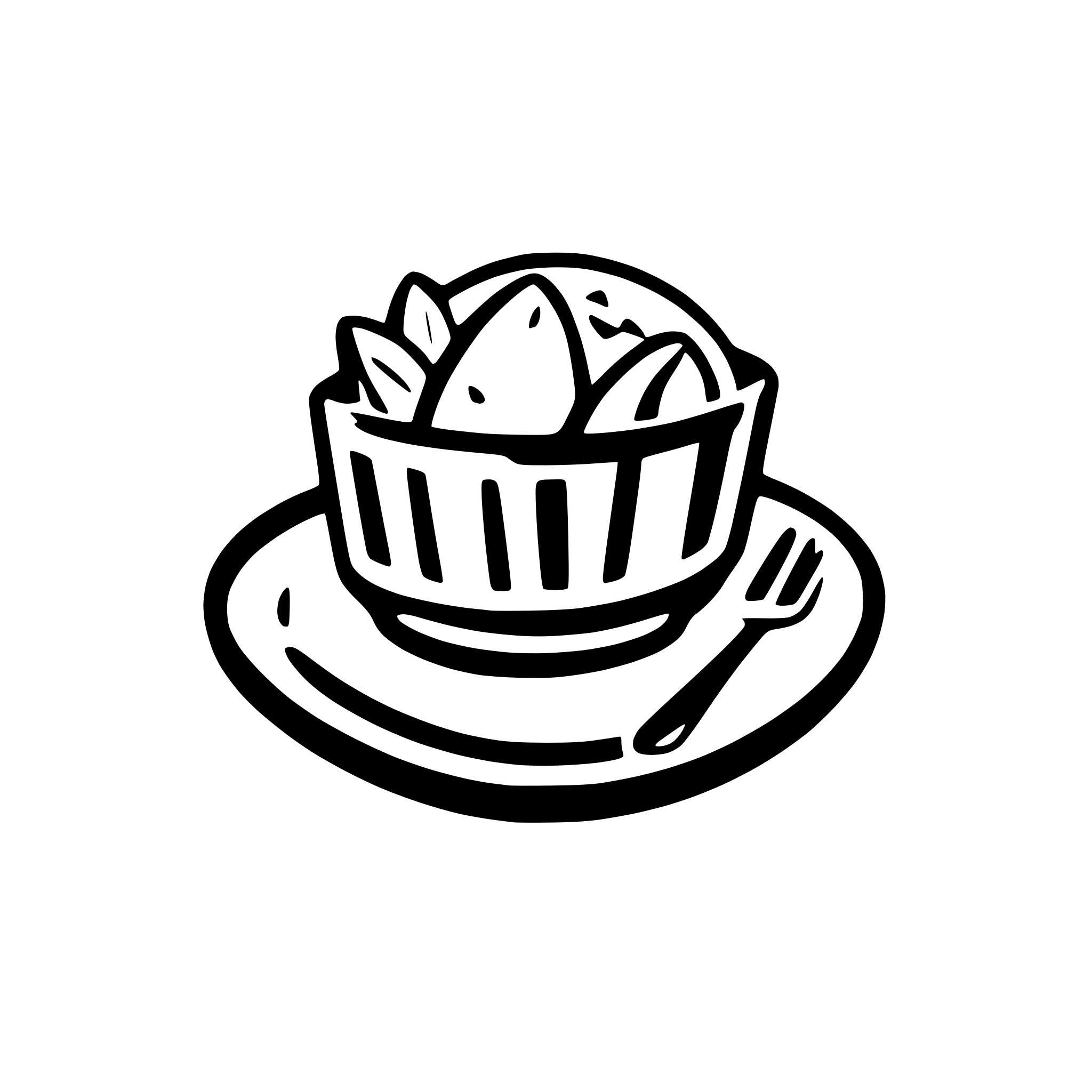 AI-generated SVG of 'house food icon'