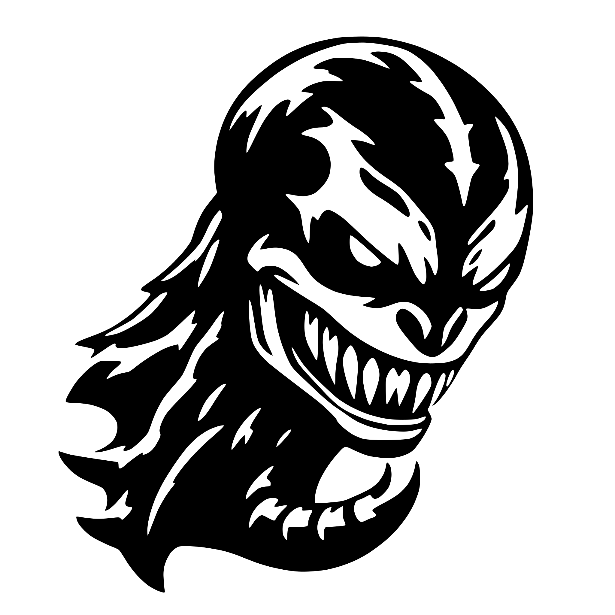 AI-generated SVG of a Venom
