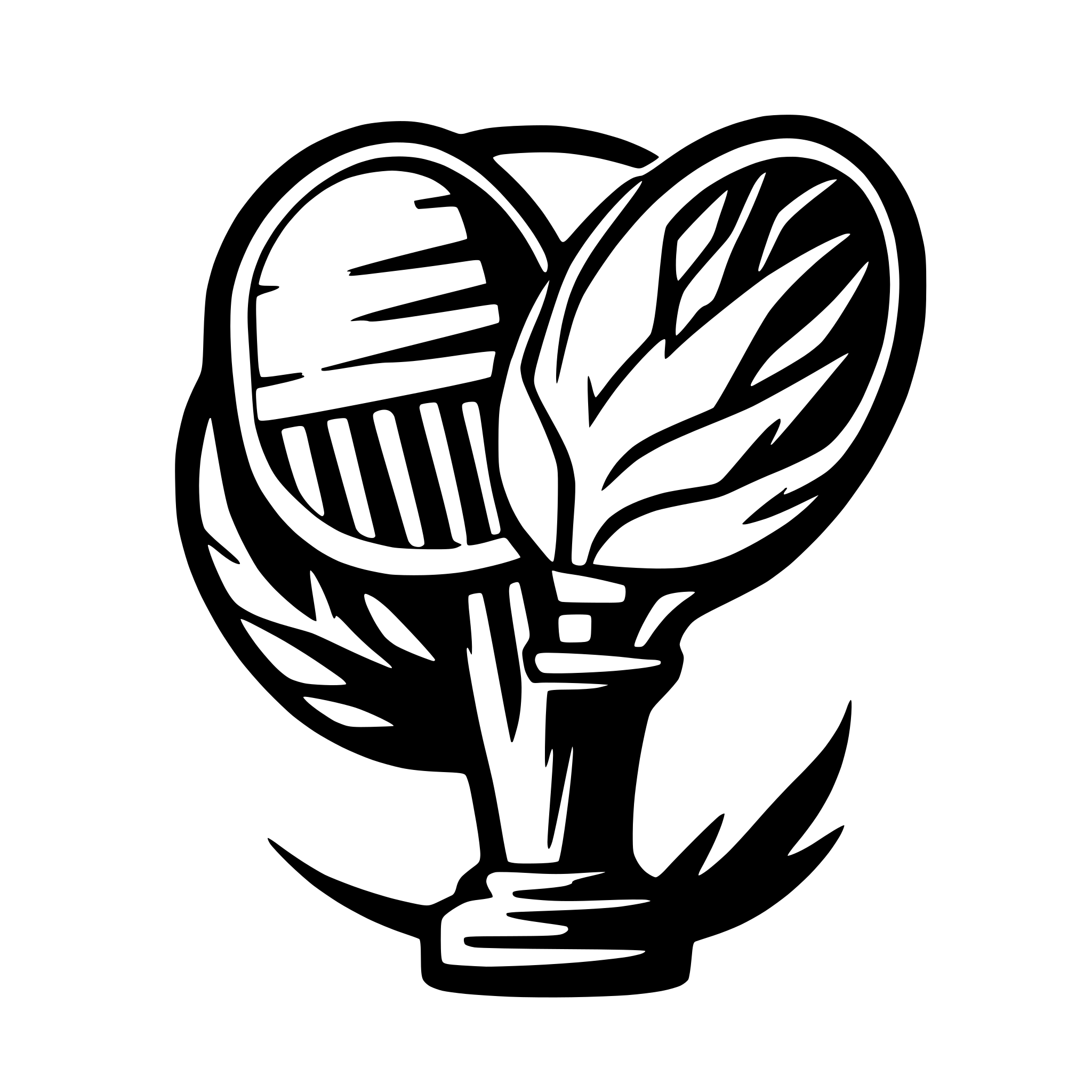 AI-generated SVG of a A badminton related company logo