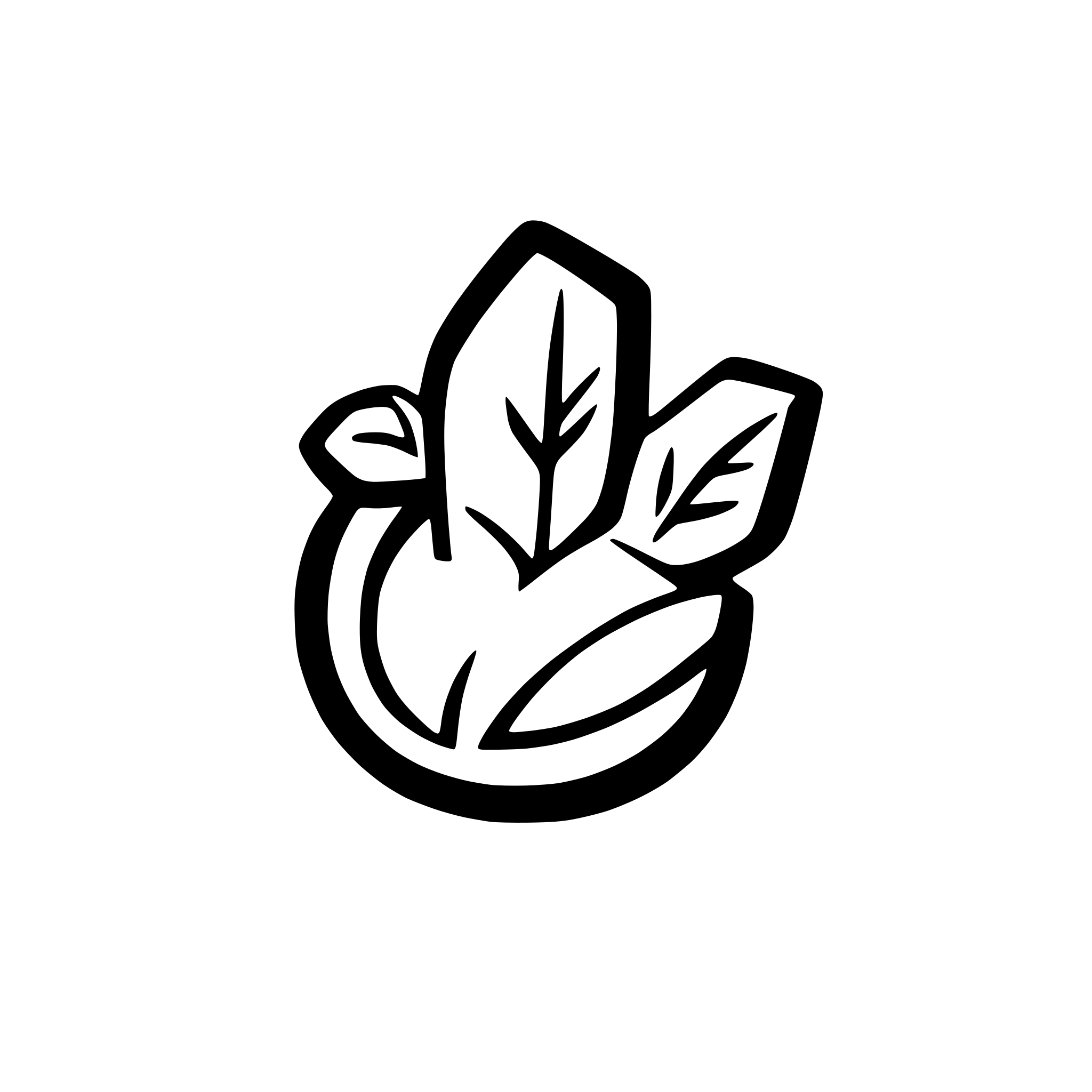 AI-generated SVG of 'Thanksgiving Logo with letter X'