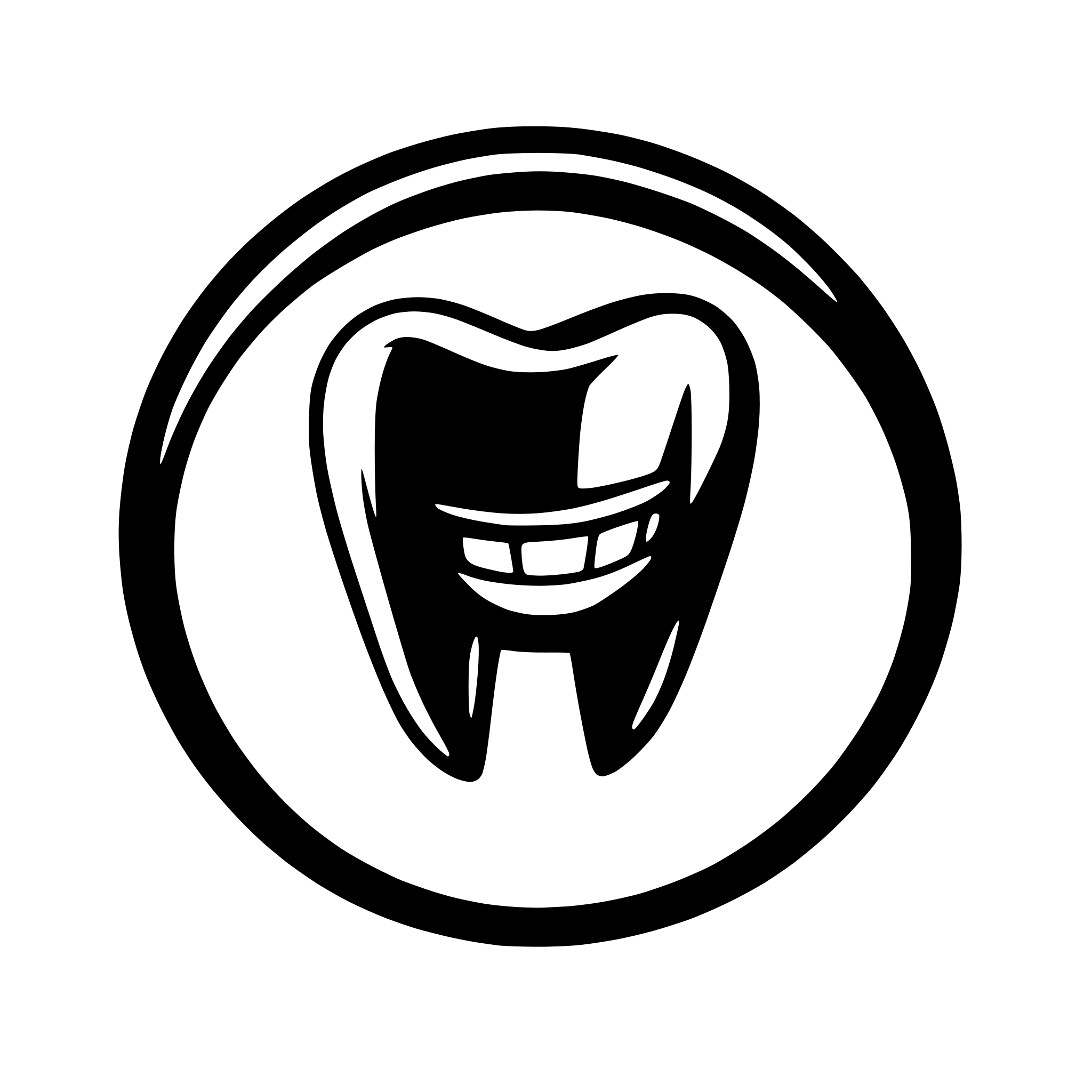 AI-generated SVG of 'Dental tooth professional Logo Design'